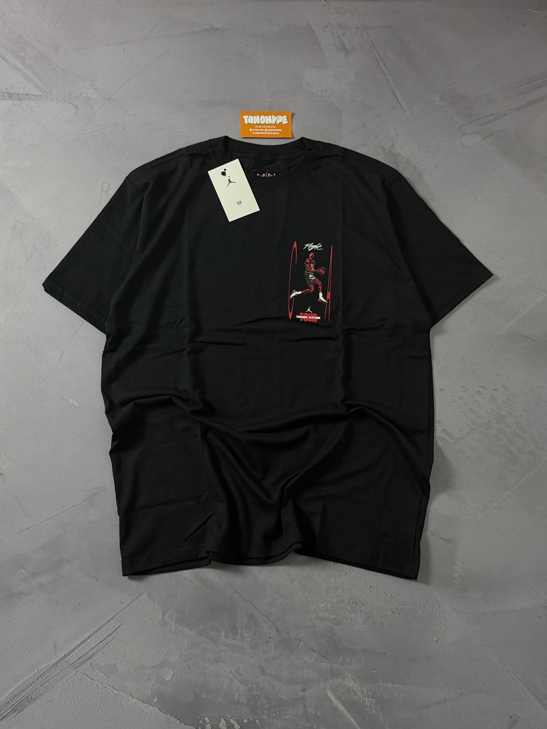 Camiseta Nike x Jordan Tour - Preto