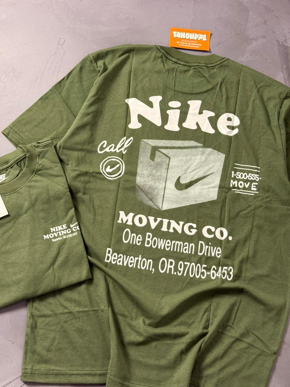 Camiseta Nike Moving - Verde