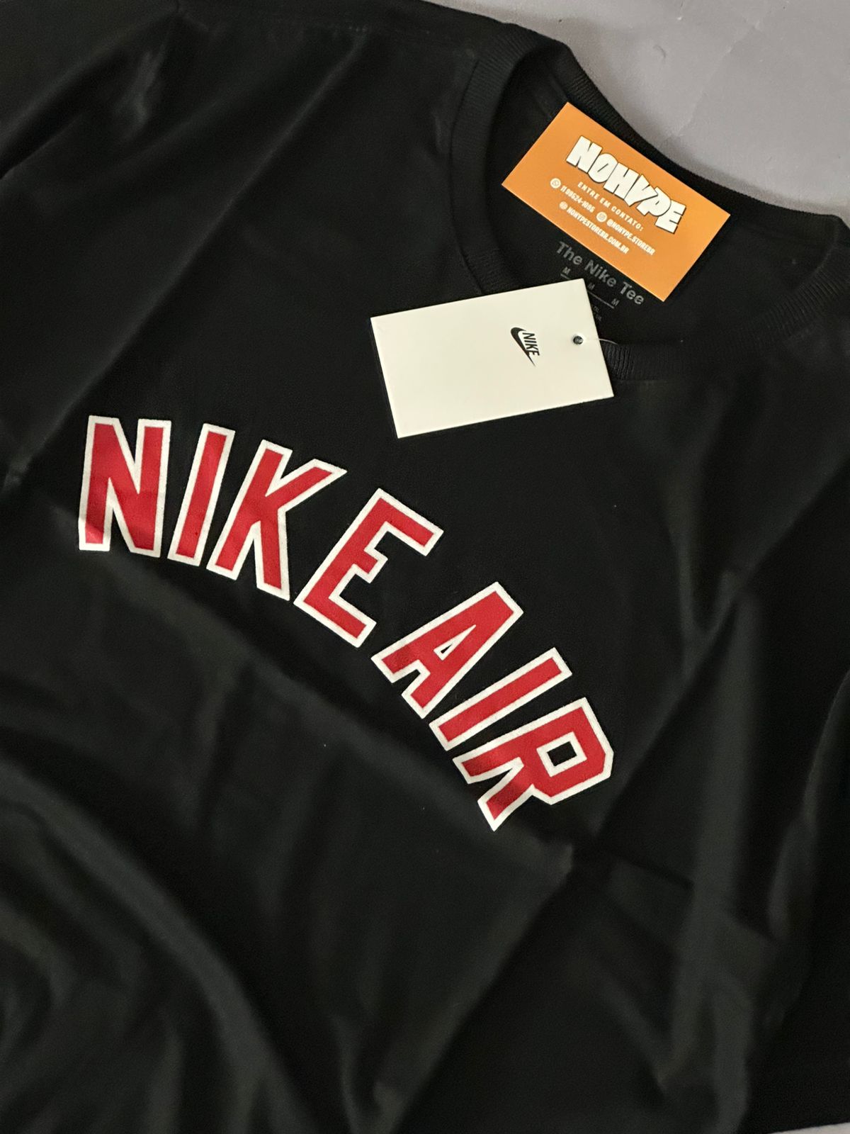 Camiseta Nike Air - Preto