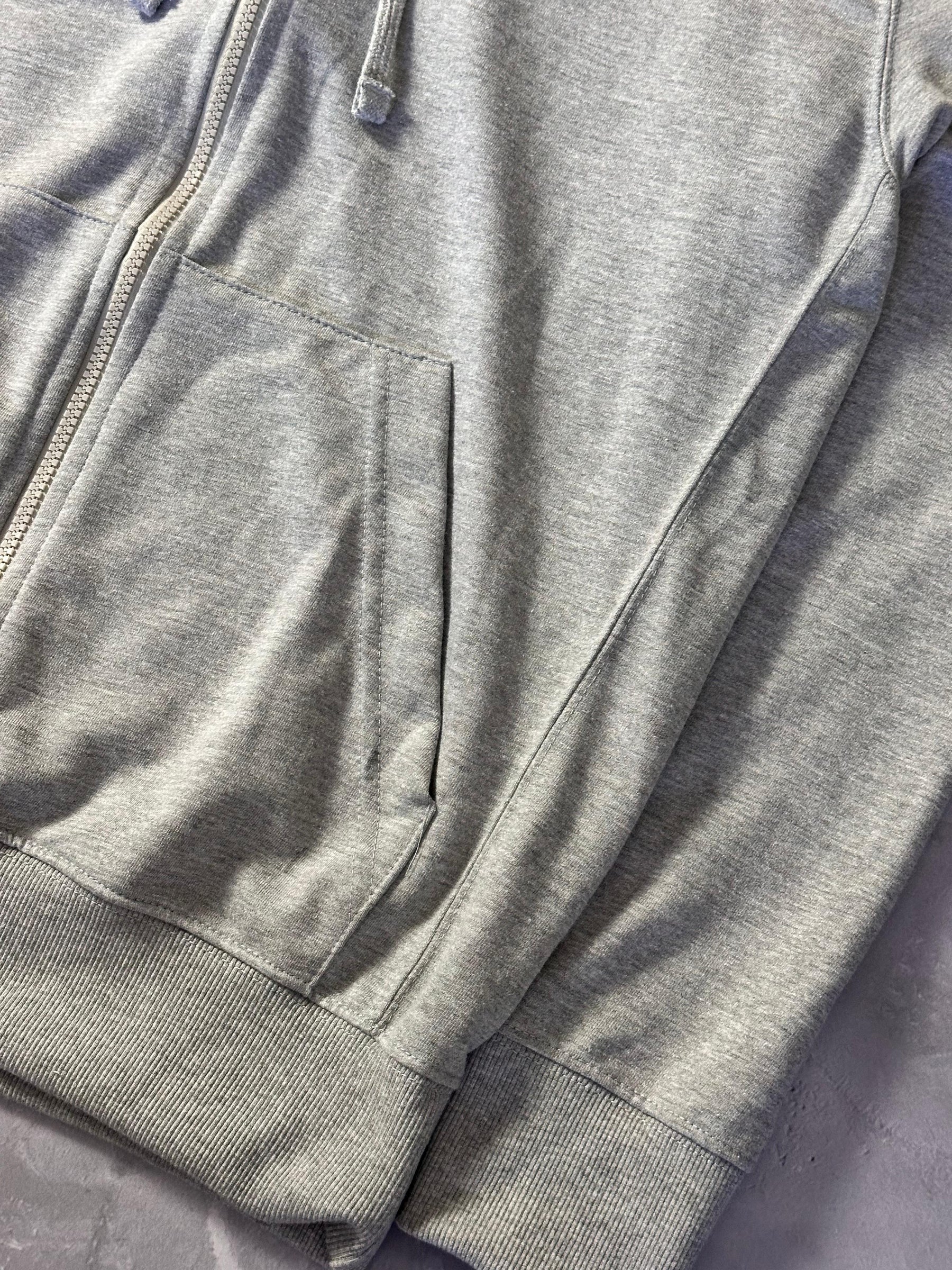 Moletom Nike Club C/Zíper 2025 - Cinza