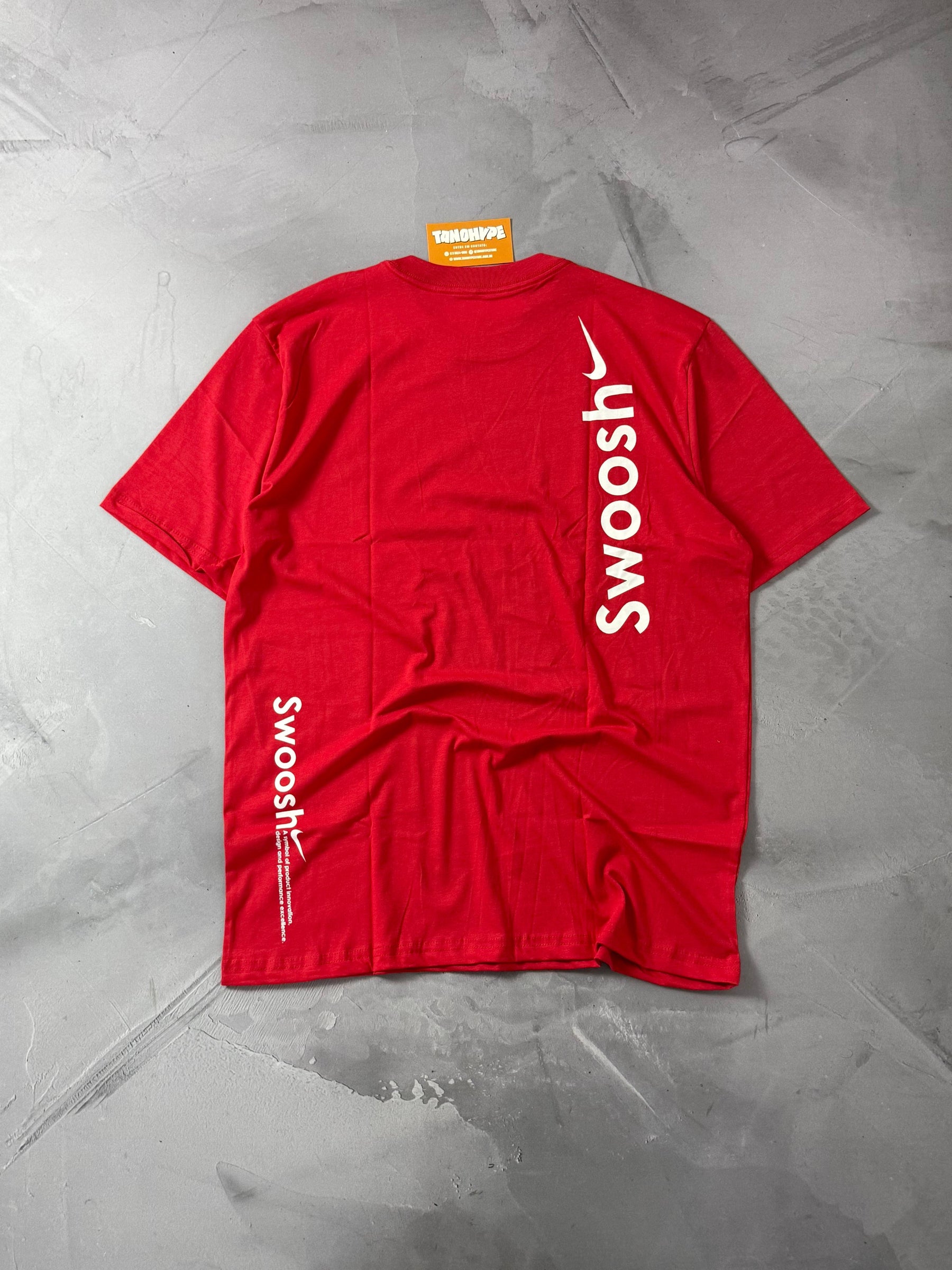Camiseta Nike Linemark - Vermelha