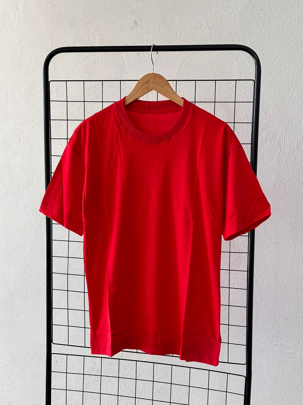 Camiseta Oversized Lisa - Vermelha