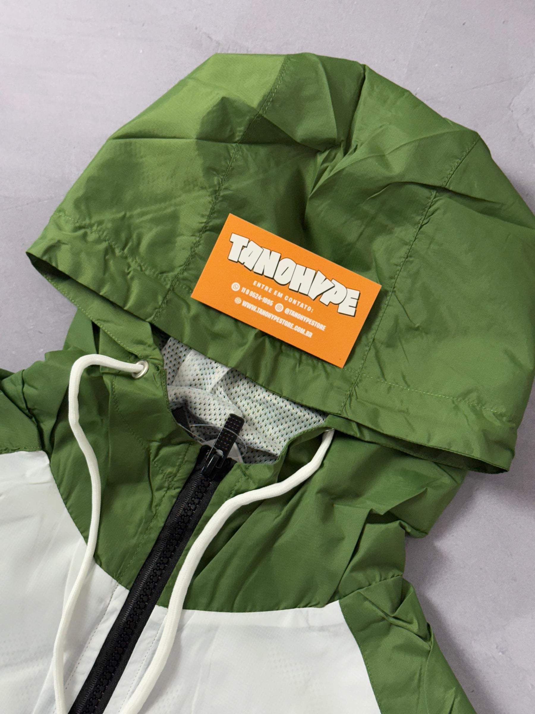 Corta Vento Nike Double Swoosh - Verde