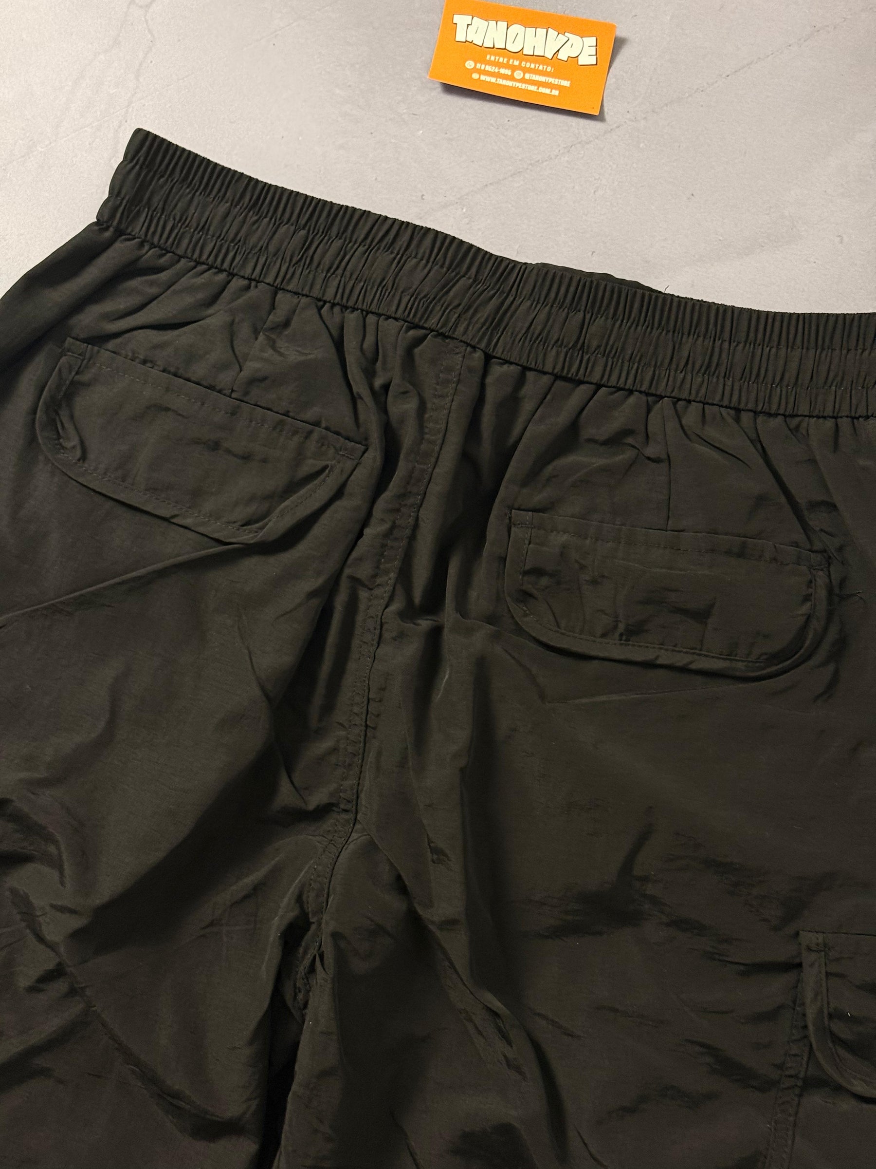 Shorts Tactel Cargo Nike - All Black