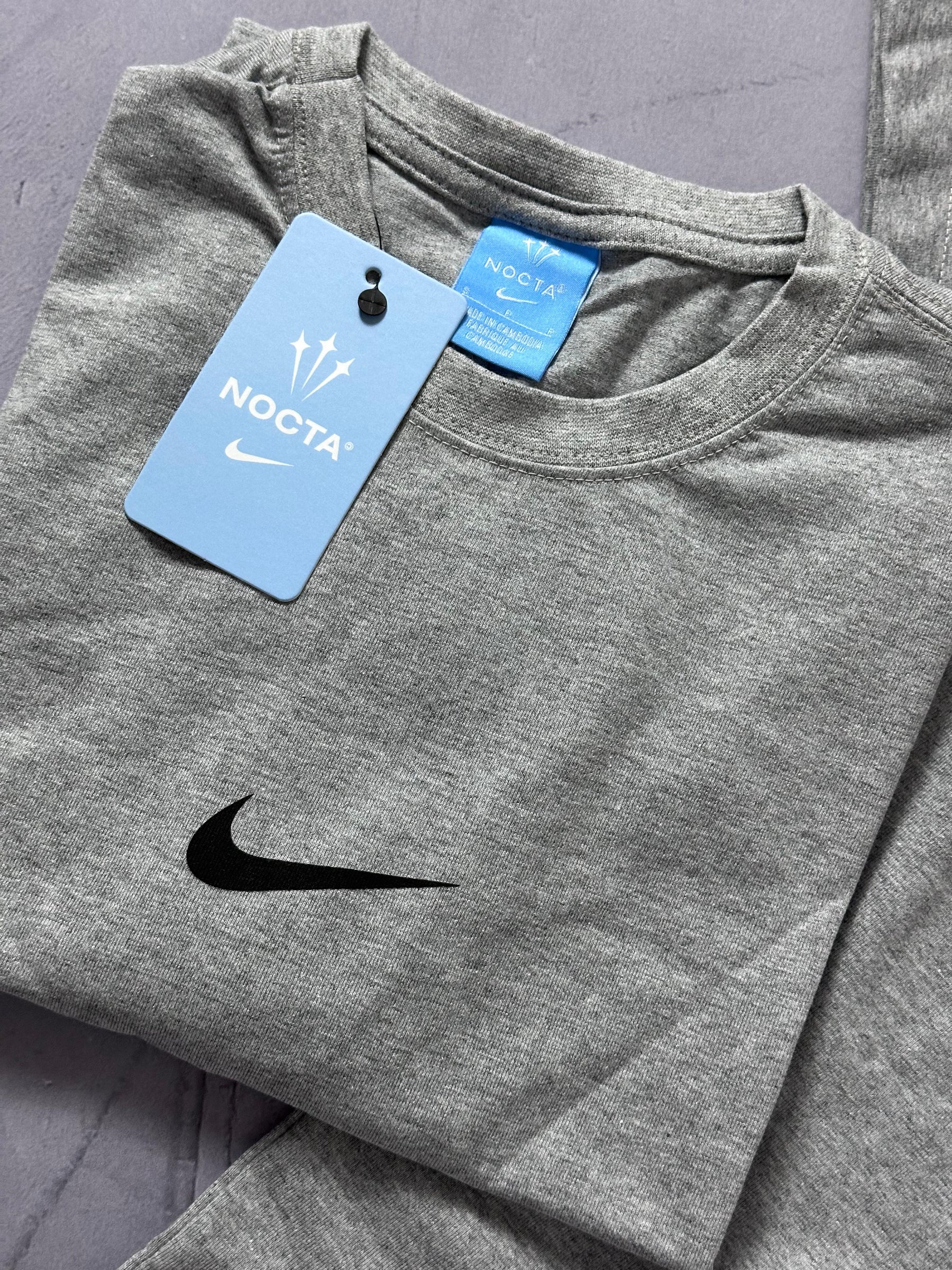 Camiseta Nike x Nocta Big Body CS - Cinza