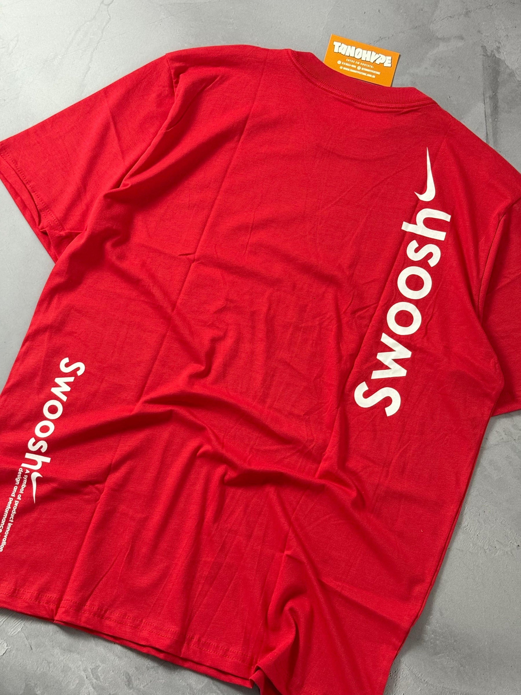 Camiseta Nike Linemark - Vermelha