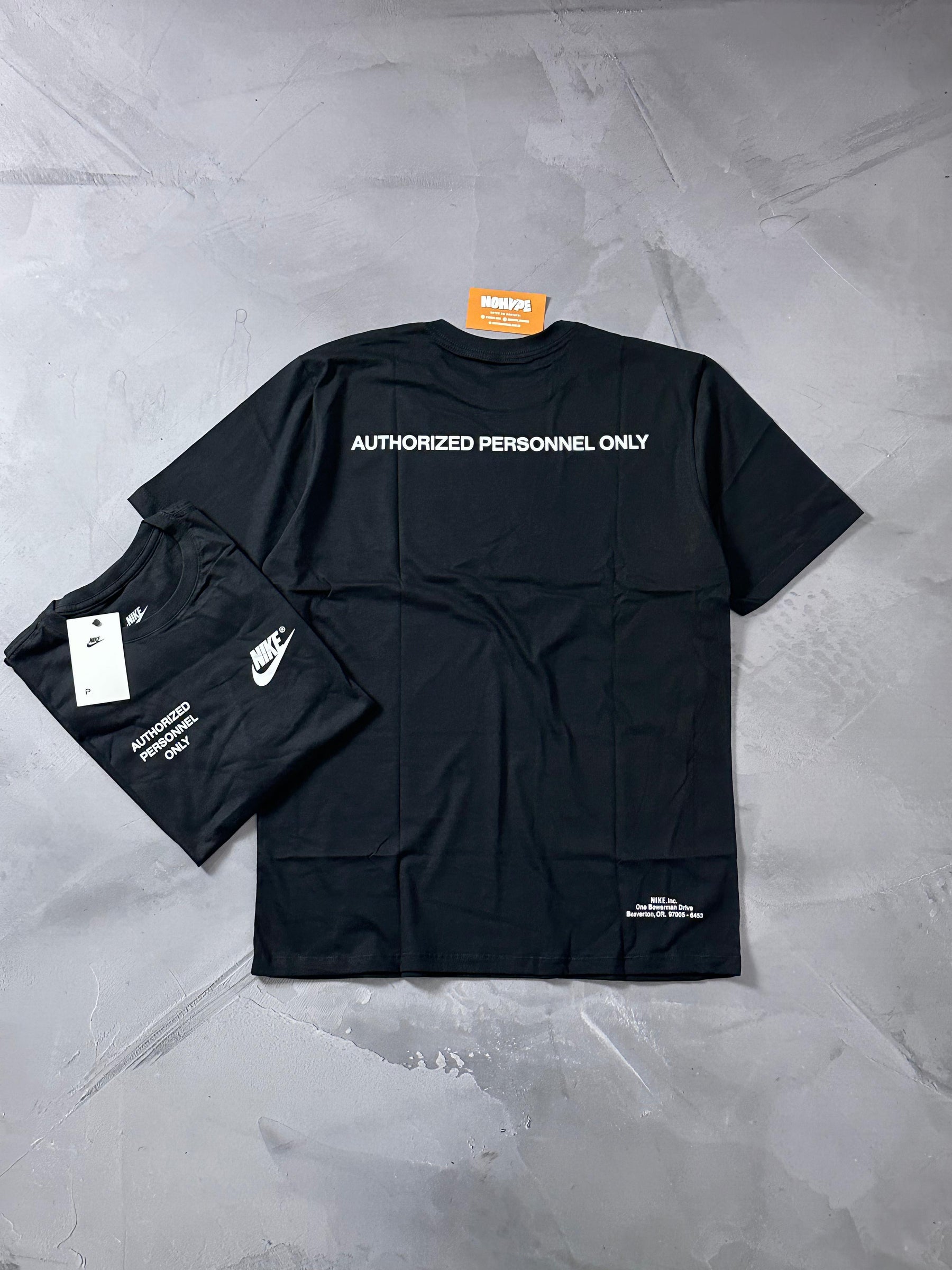 Camiseta Nike Authorized 2.0 - Preto