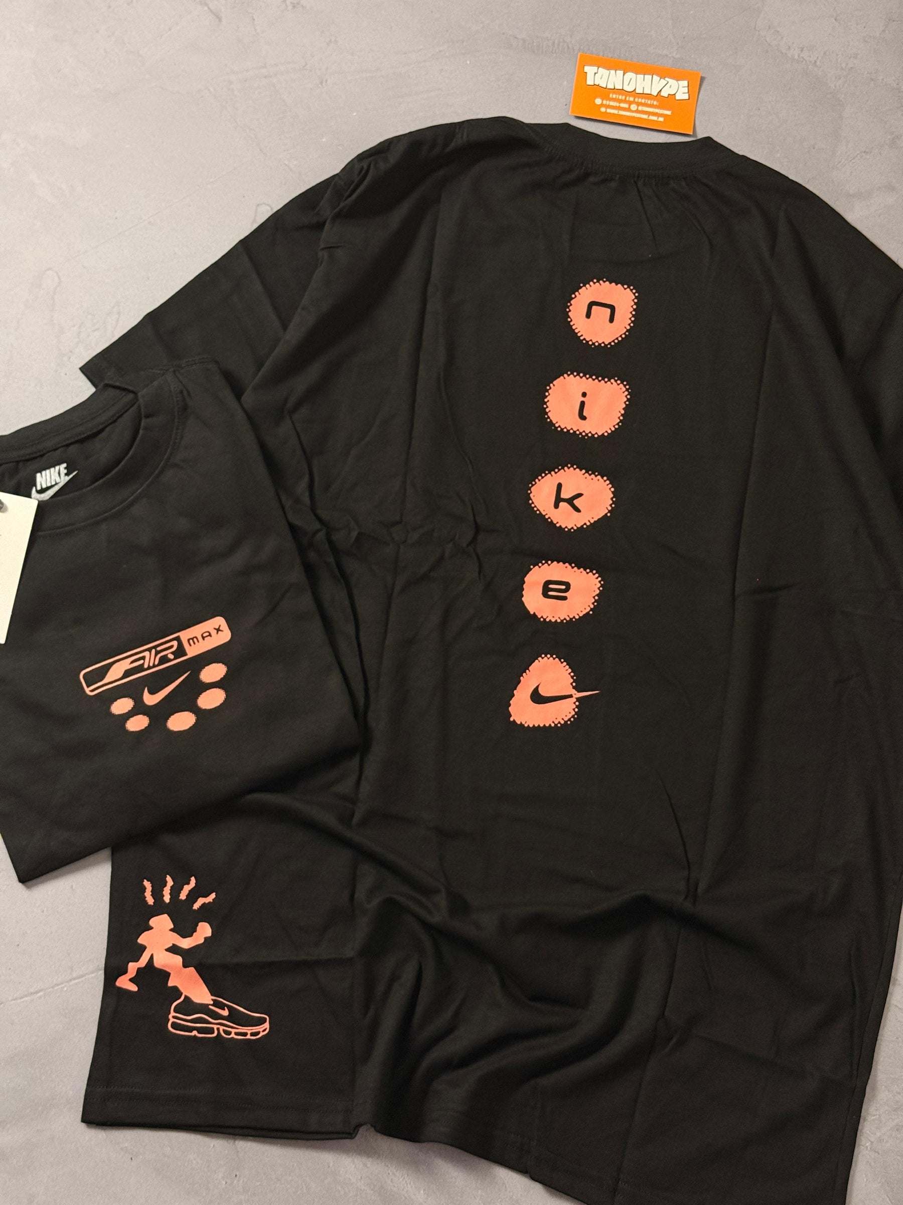 Camiseta Nike Air Max - Preto