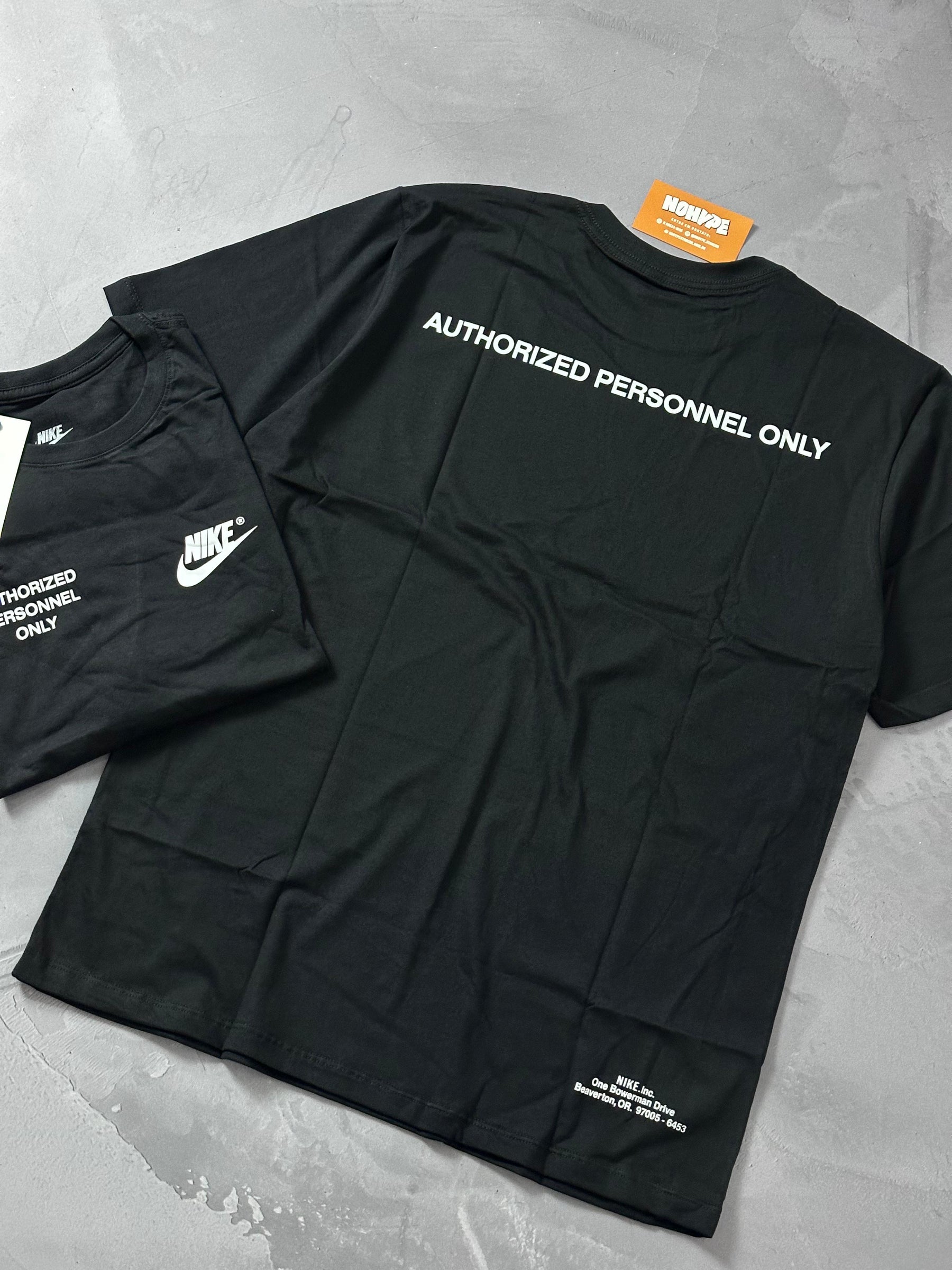 Camiseta Nike Authorized 2.0 - Preto