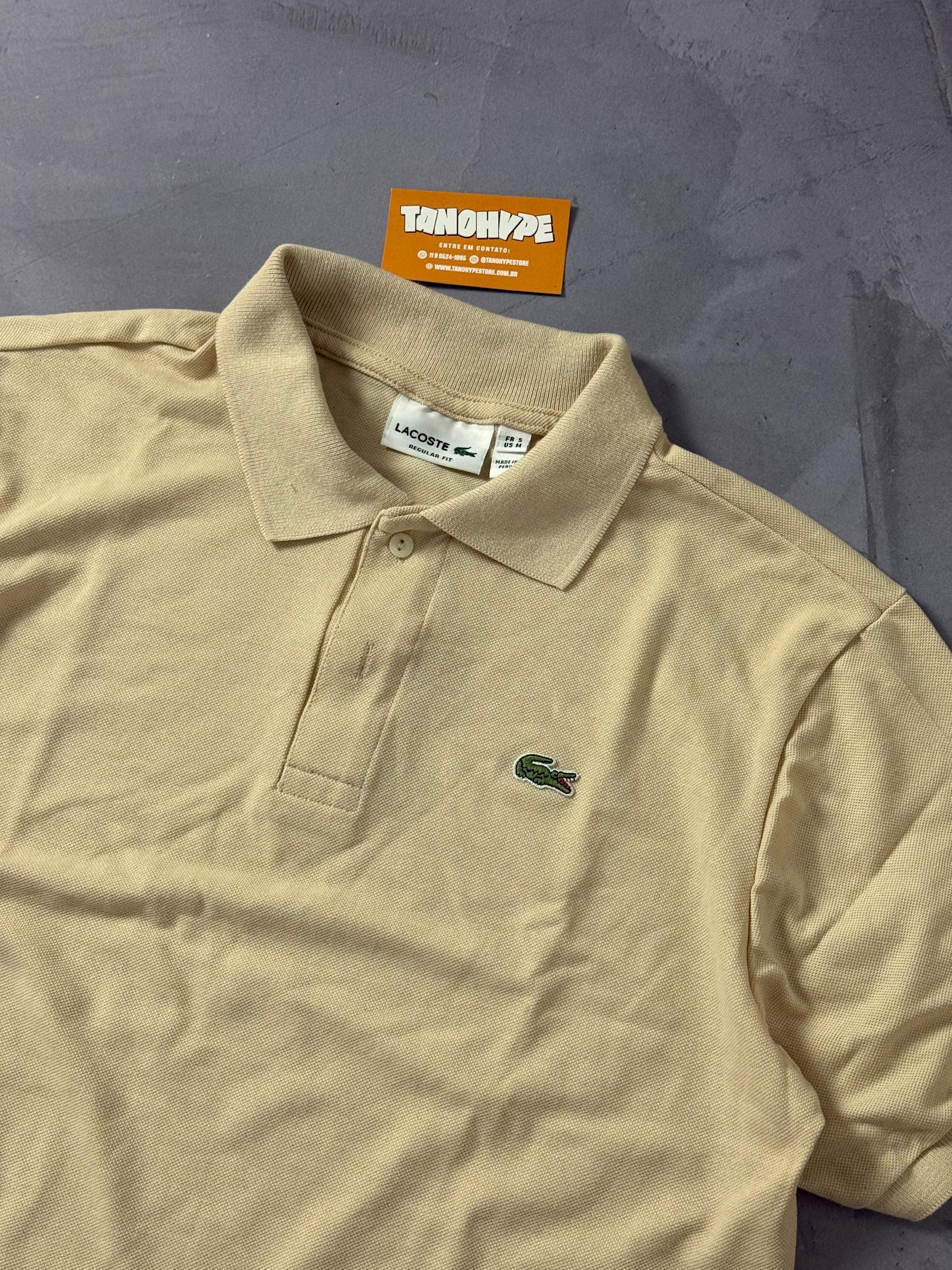 Polo Lacoste - Bege