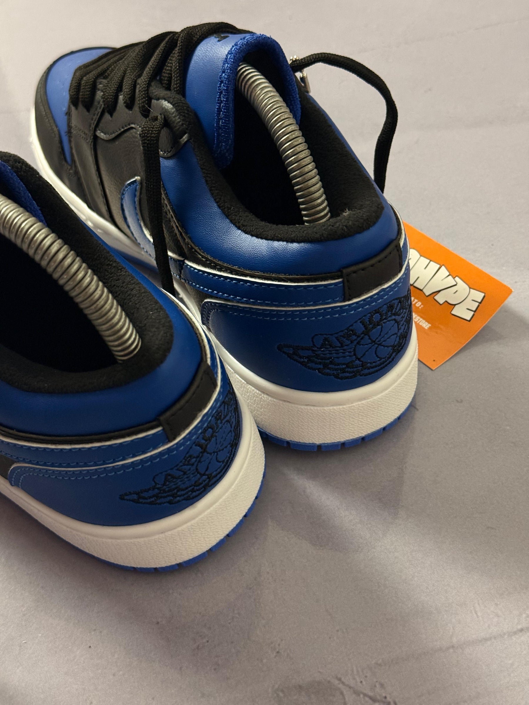 Tênis Nike Air Jordan Low 1 - Azul/Preto