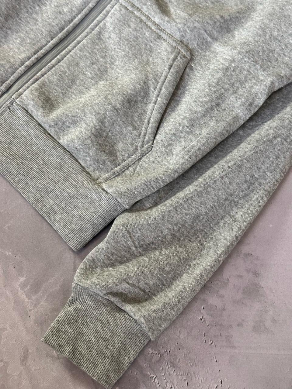 Conjunto Juvenil Moletom + Calça Nike Club - Cinza