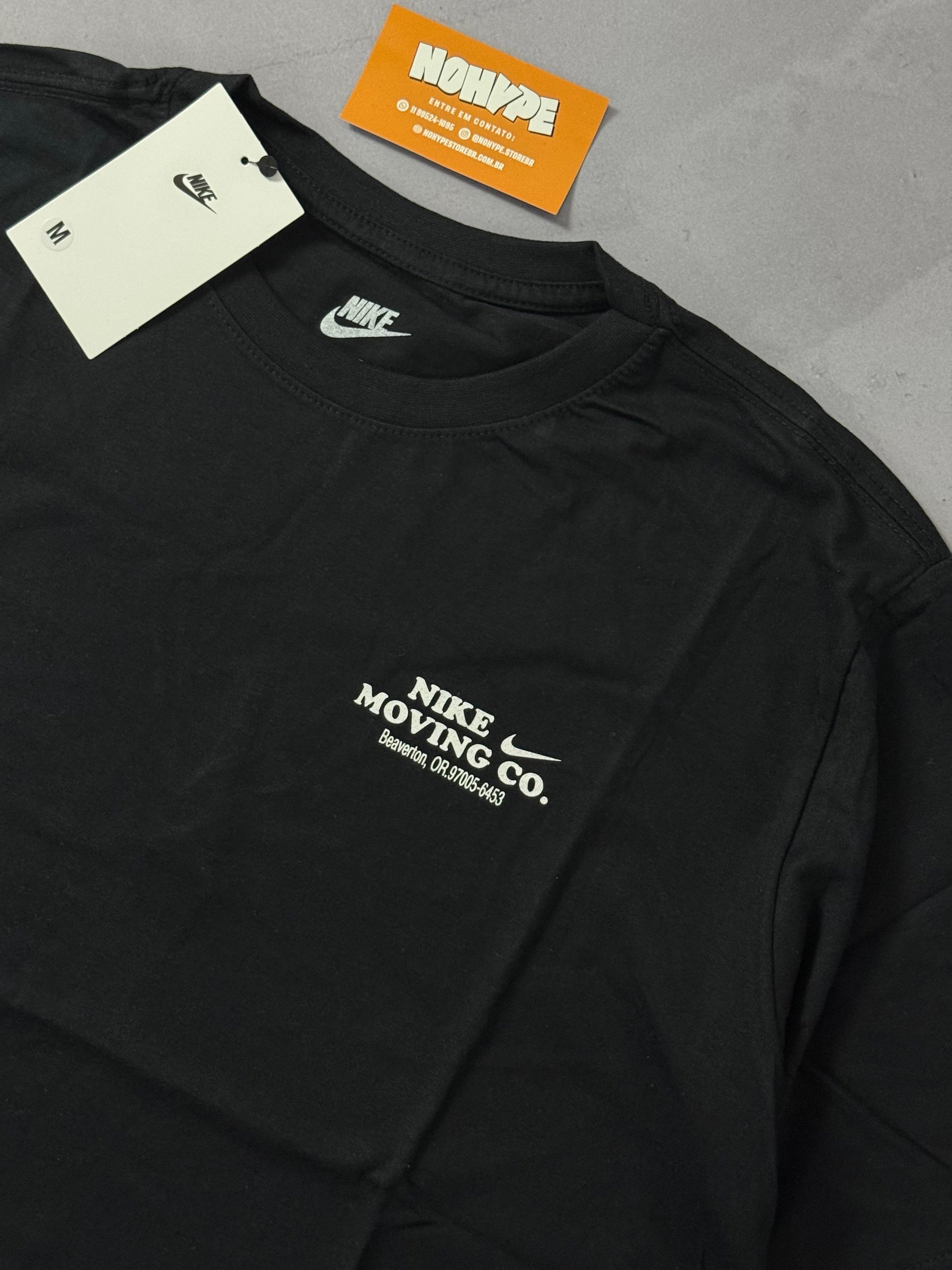 Camiseta Nike Moving - Preto
