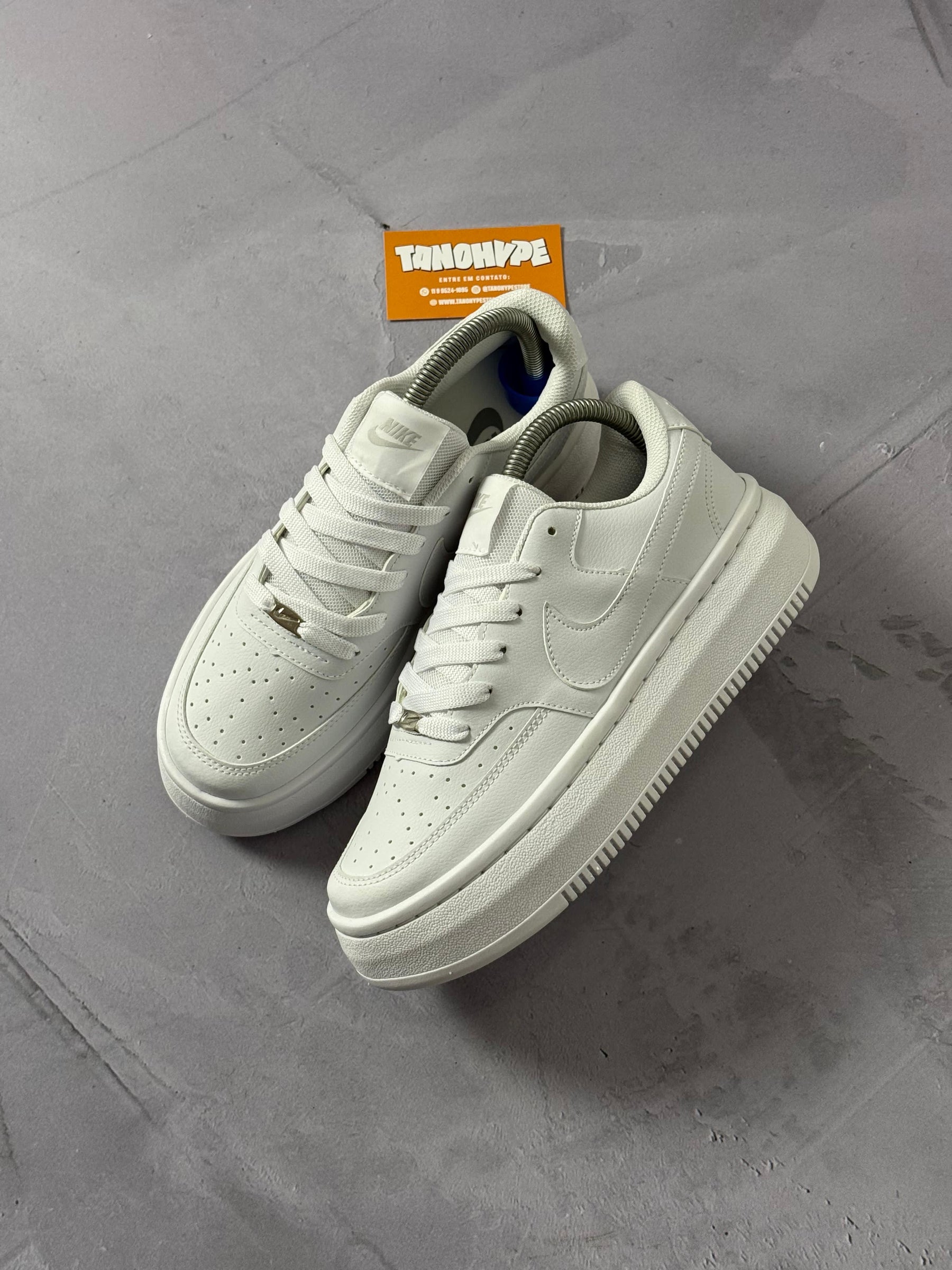 Tênis Nike Court Vision Alta - Branco