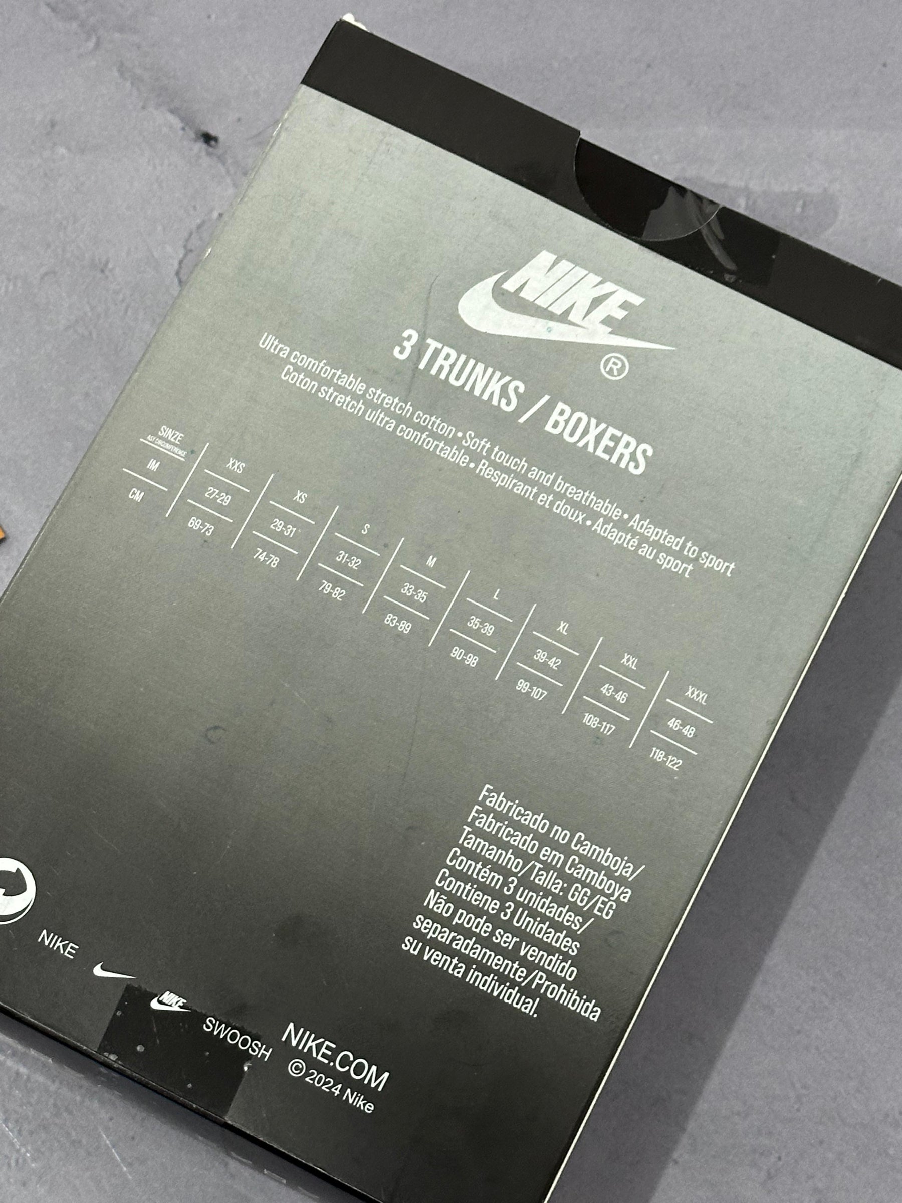 PACK 3 CUECAS NIKE