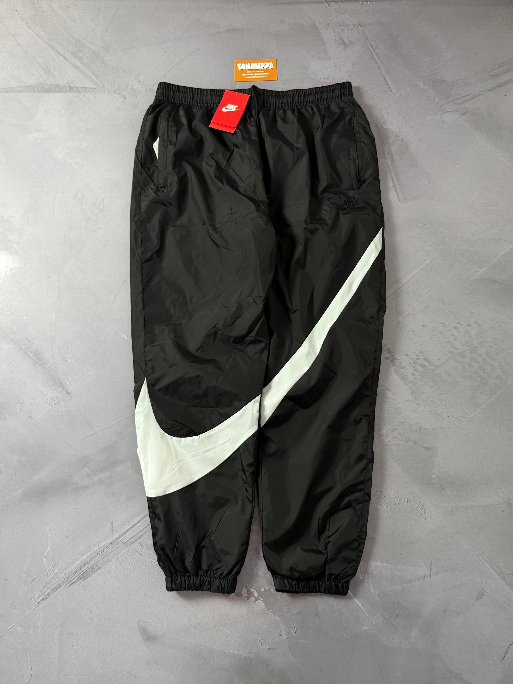 Calça Nike Big Swoosh Tactel - Preto