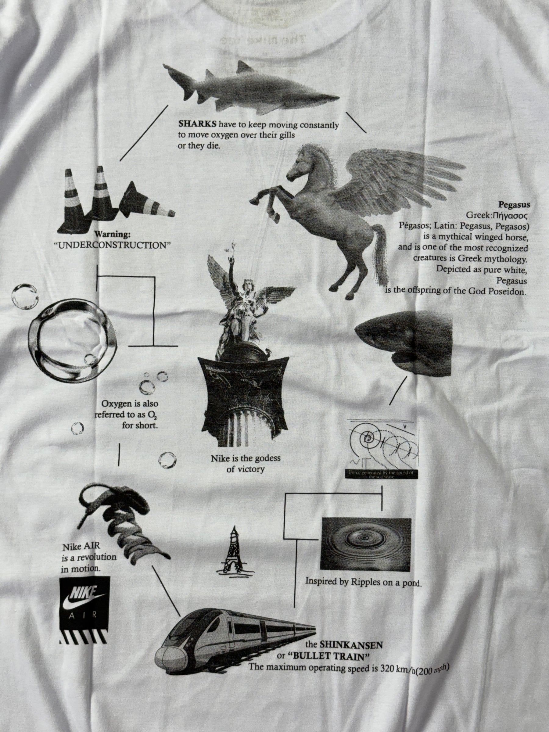 Camiseta Nike Air Pegasus - Branco