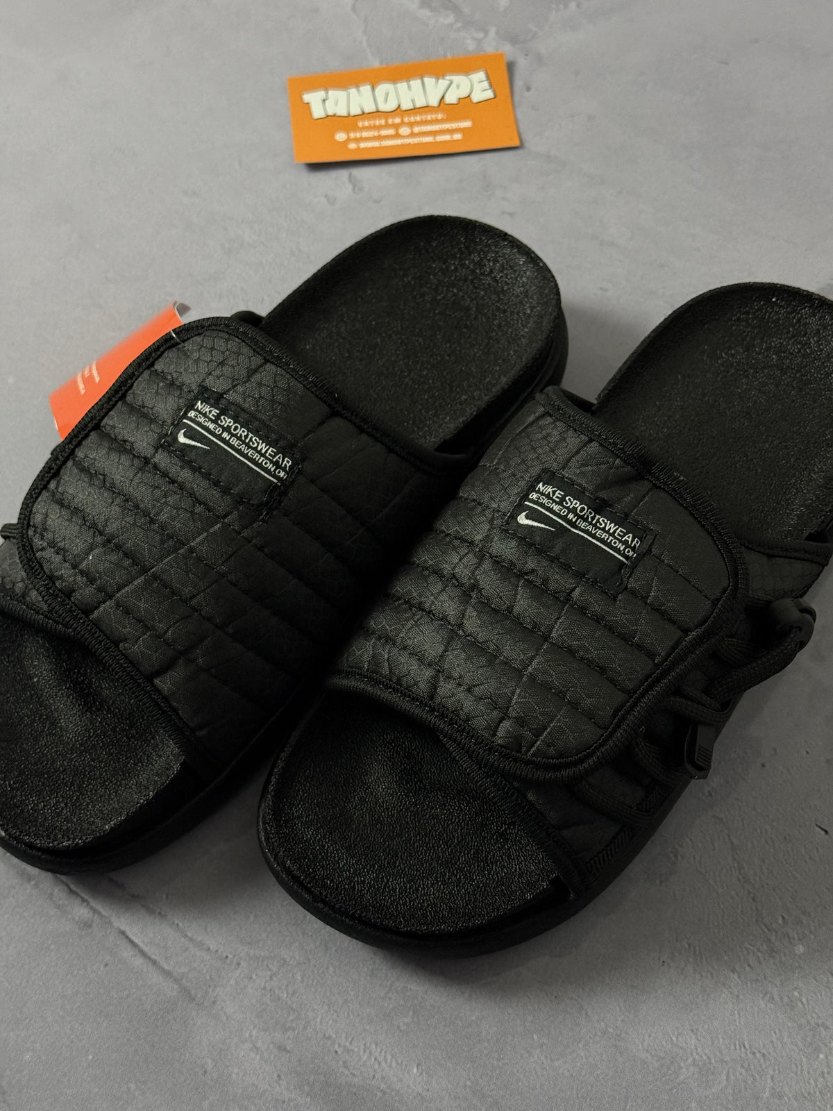 Chinelo Slide Asuna 2.0 Nike - All Black