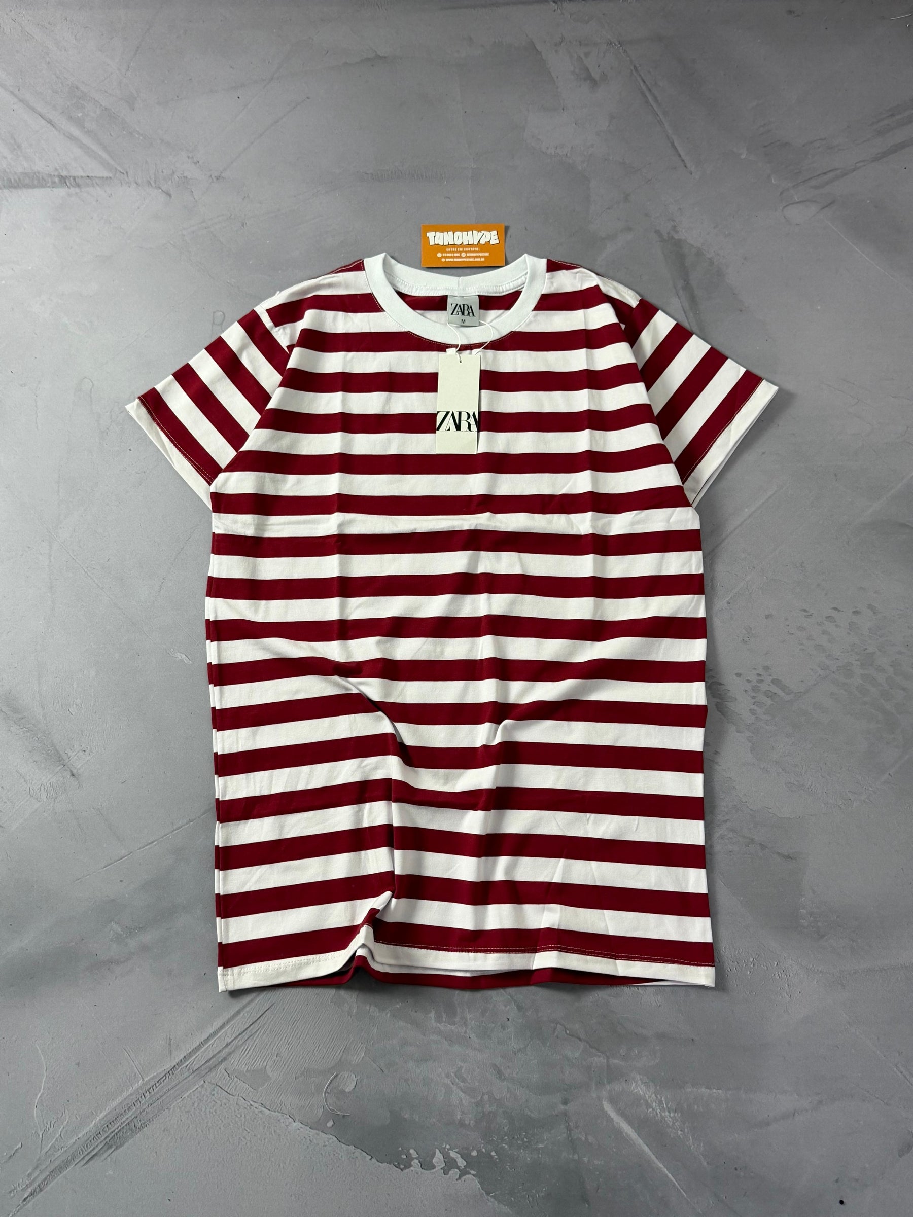 Camiseta Zara Listrada 02