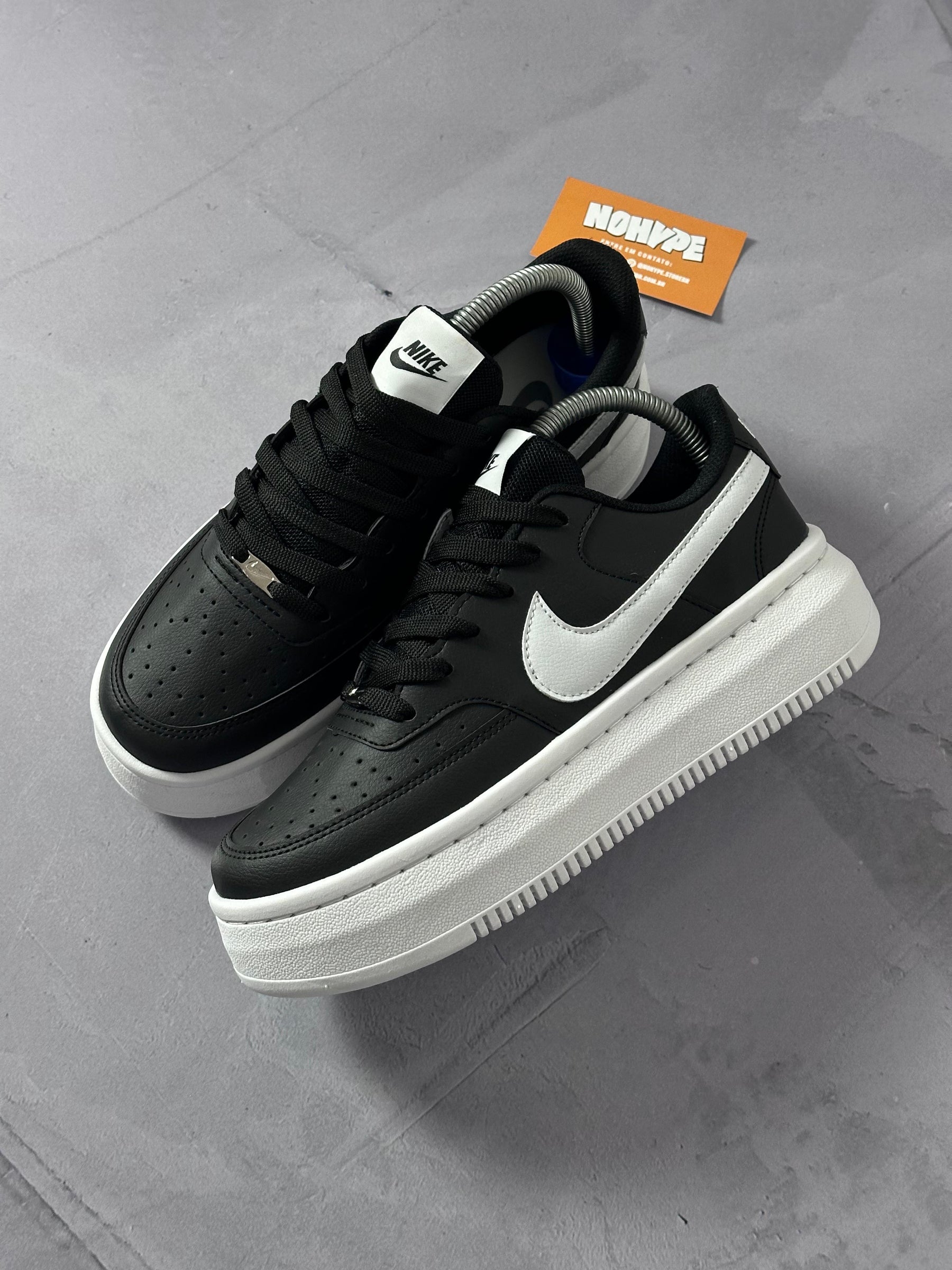 Tênis Nike Court Vision Alta - Preto