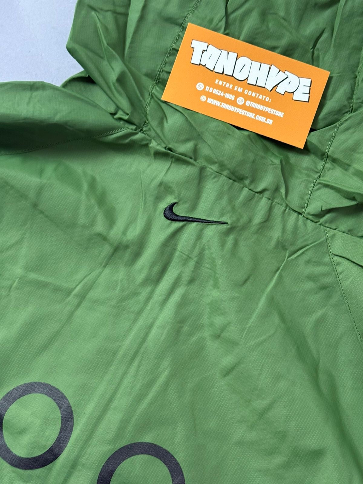 Corta Vento Nike Double Swoosh - Verde