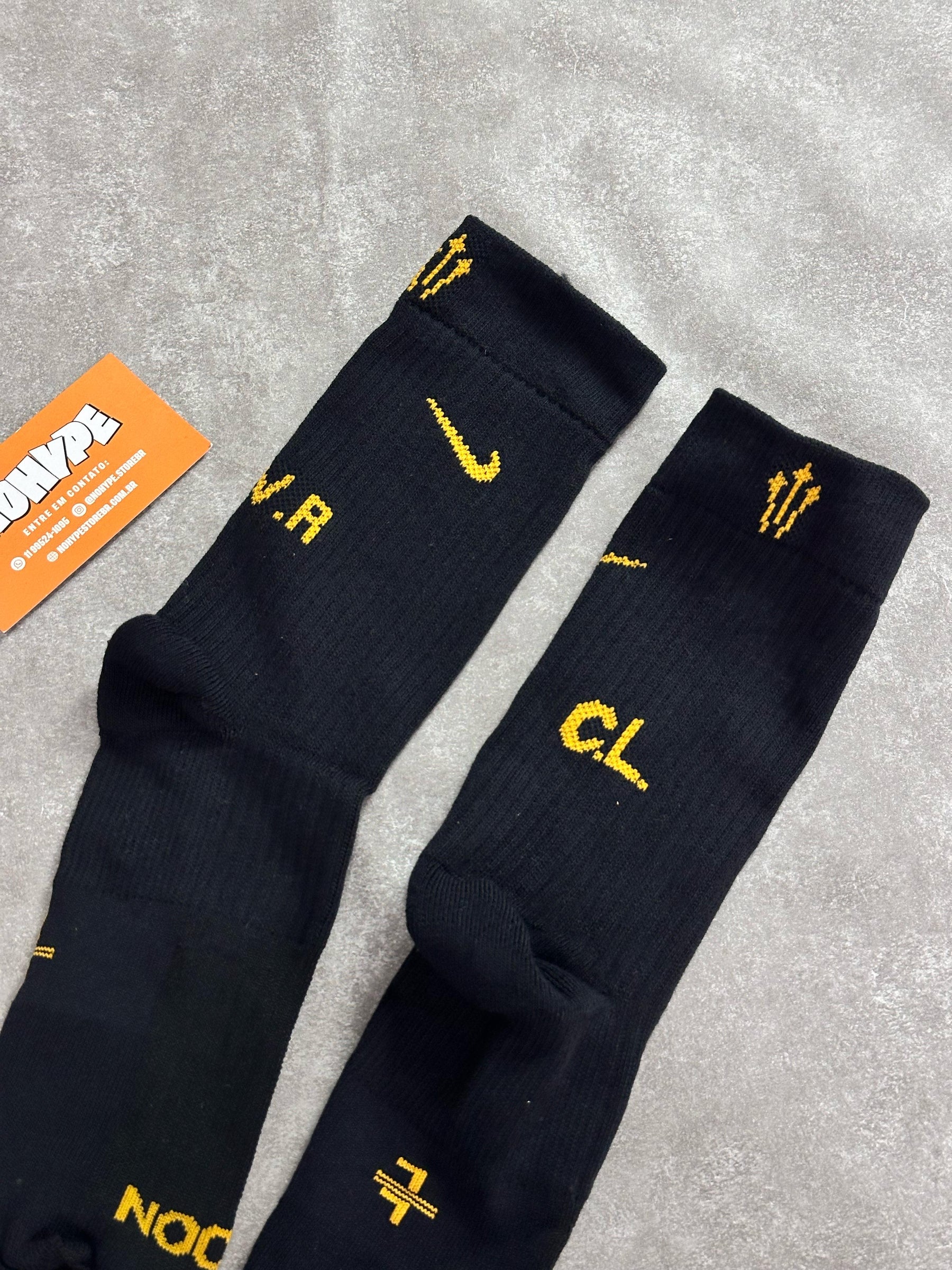 Meia Cano Alto Nike x Nocta - Preta