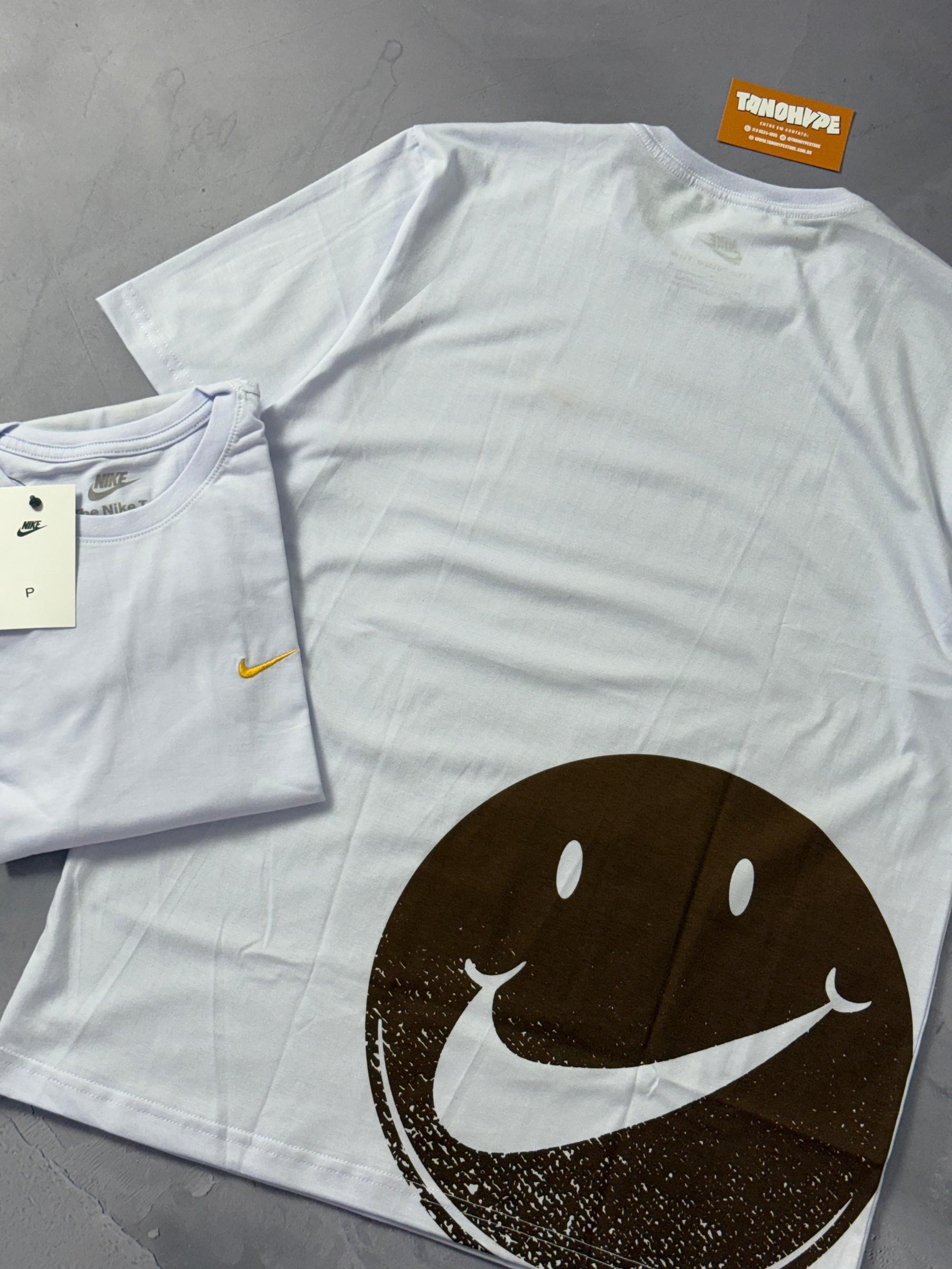 Camiseta Nike Smile - Branco