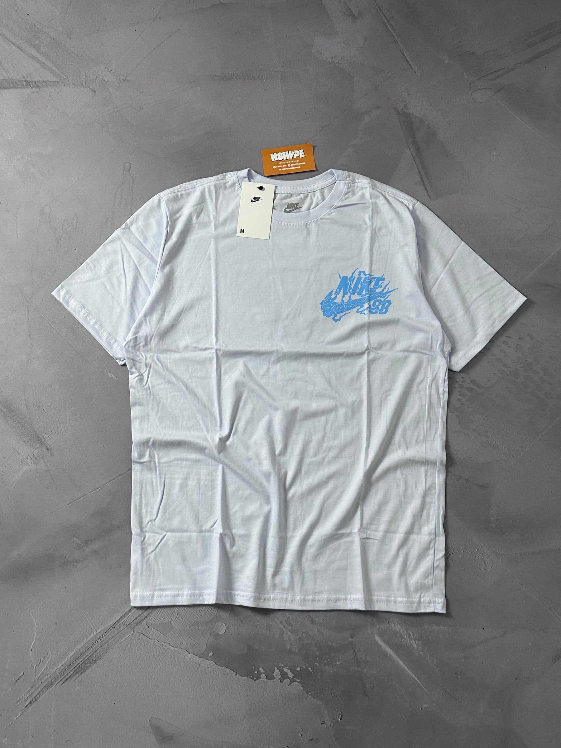 Camiseta Nike Sb Dragon - Branco/Azul