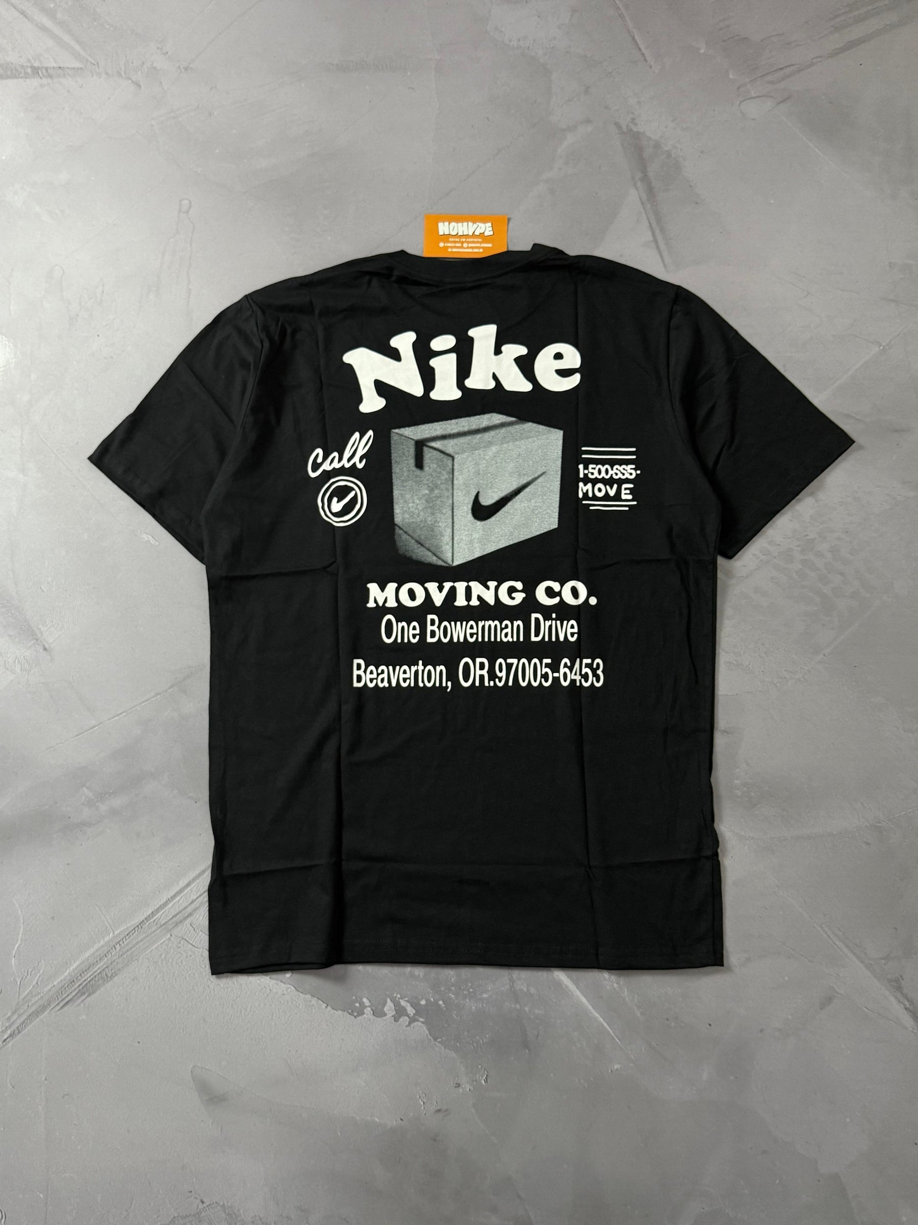Camiseta Nike Moving - Preto