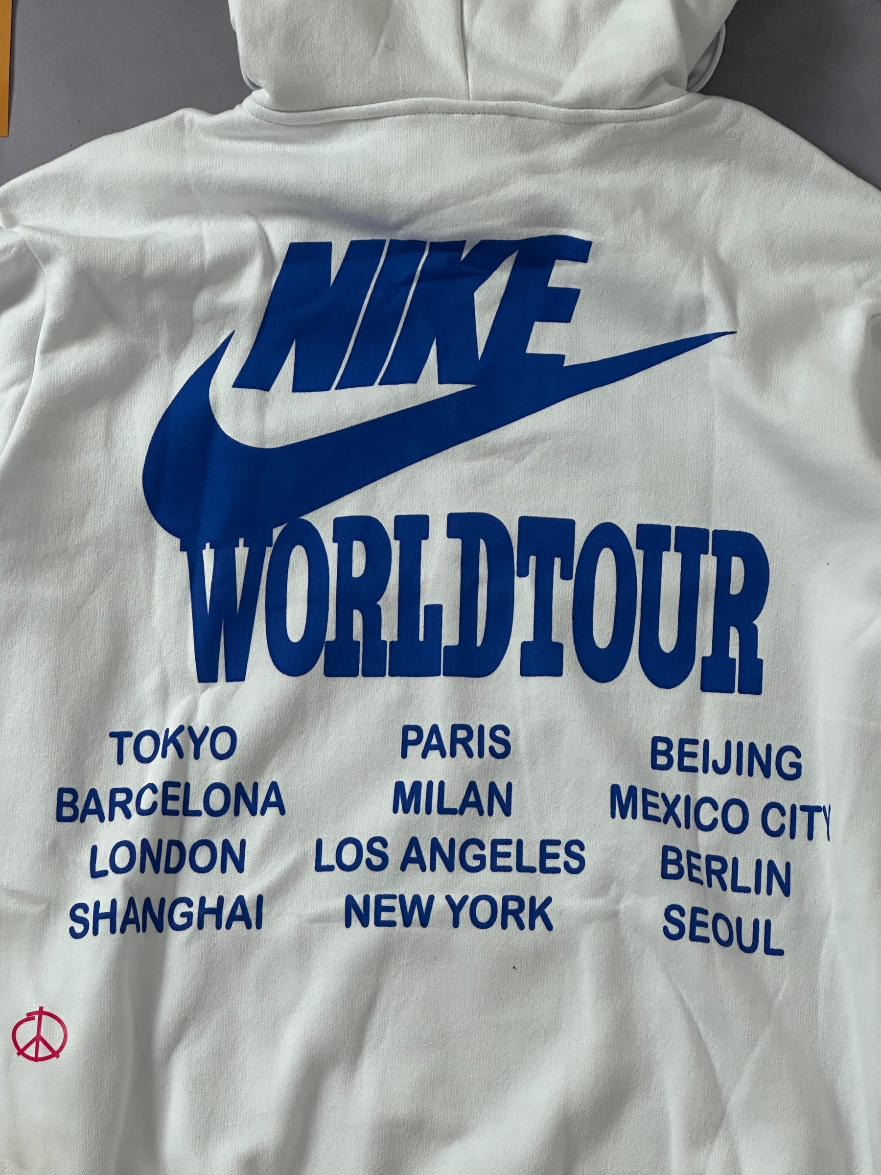 Moletom Nike World Tour - Branco