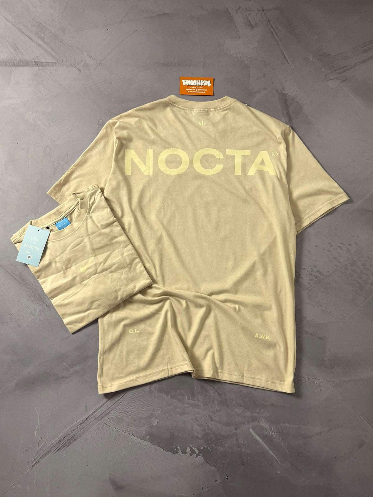 Camiseta Nike x Nocta Big Body CS - Creme