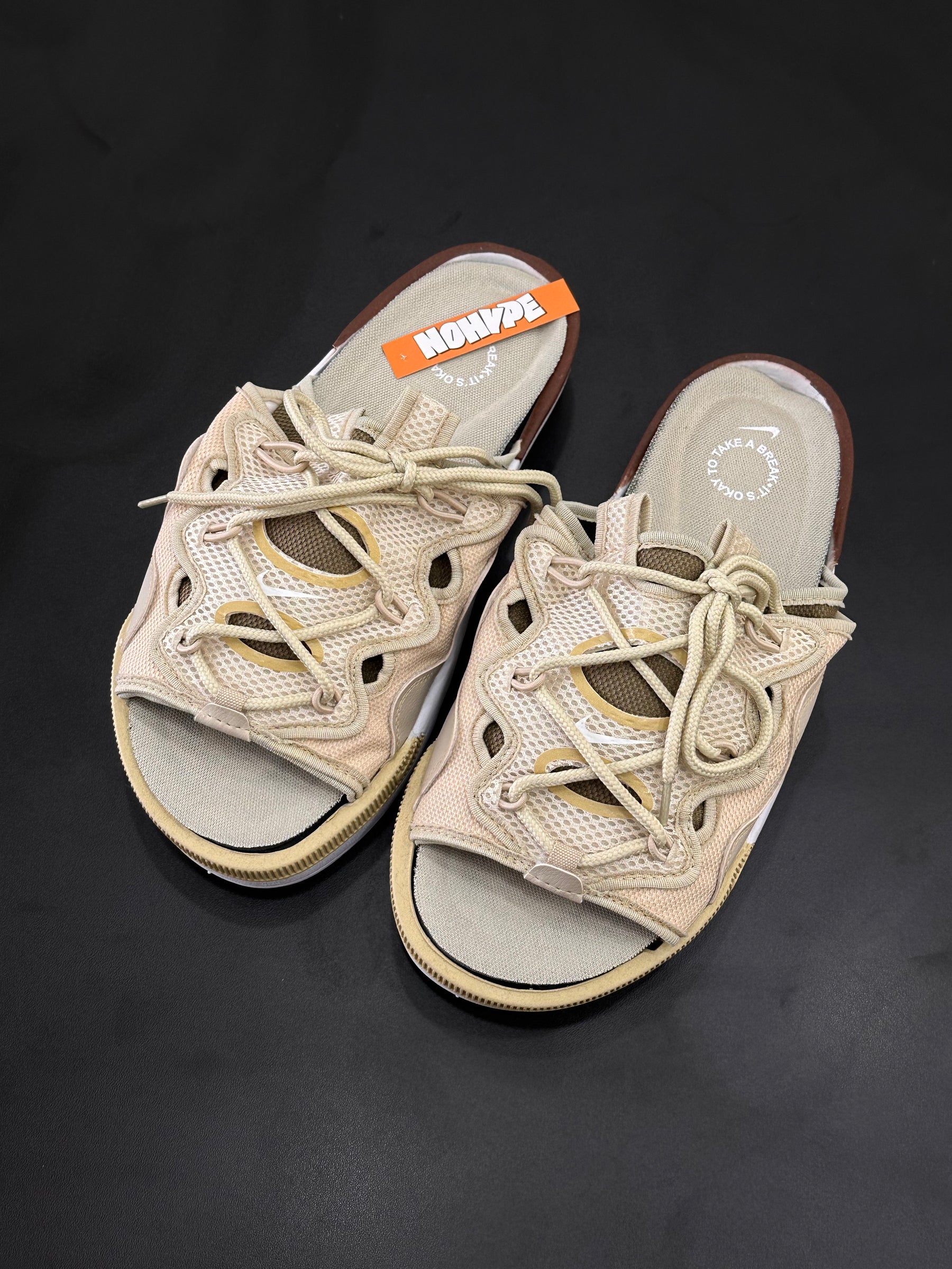 Chinelo Slide Offline Nike - Creme
