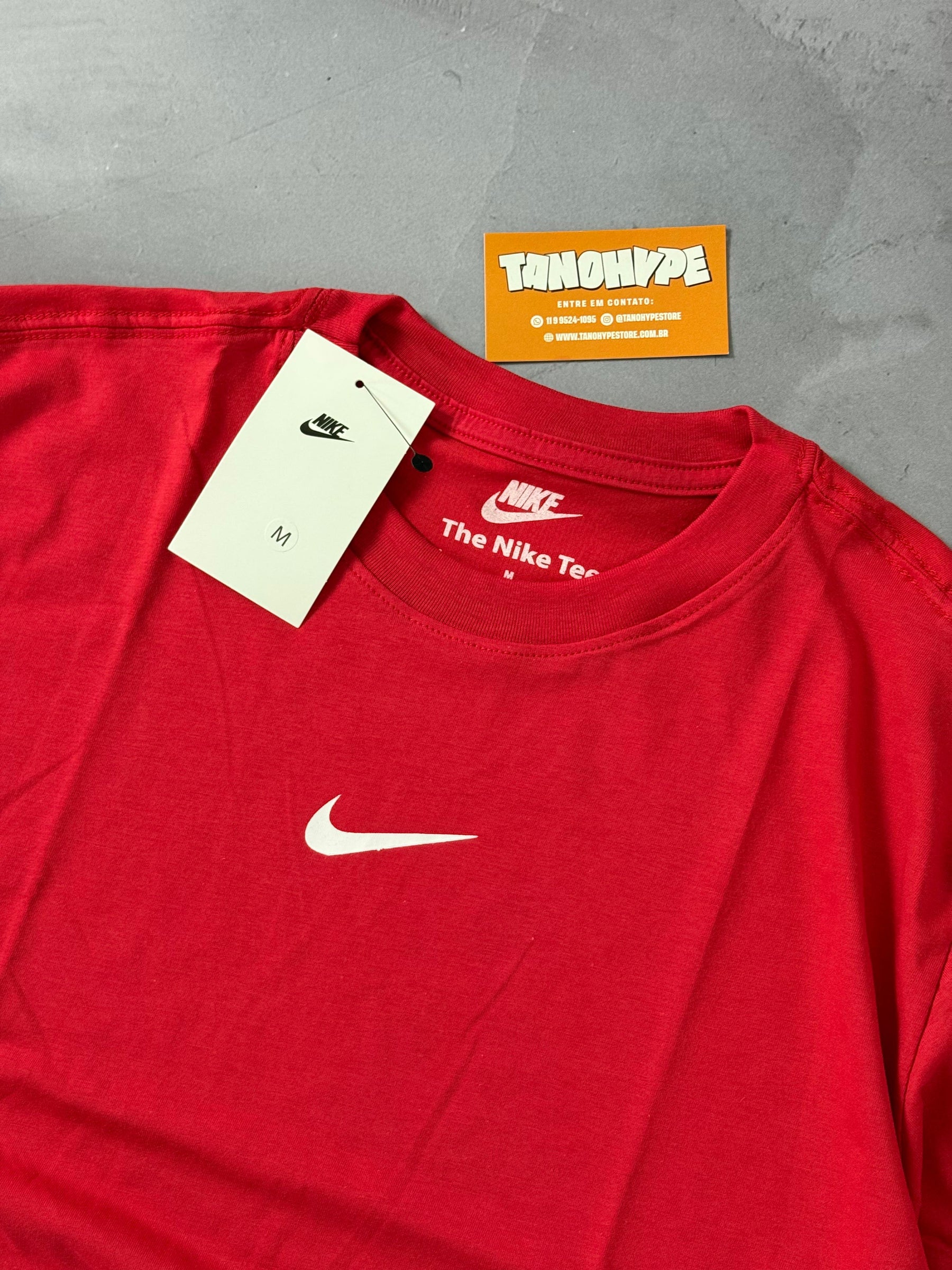 Camiseta Nike Linemark - Vermelha