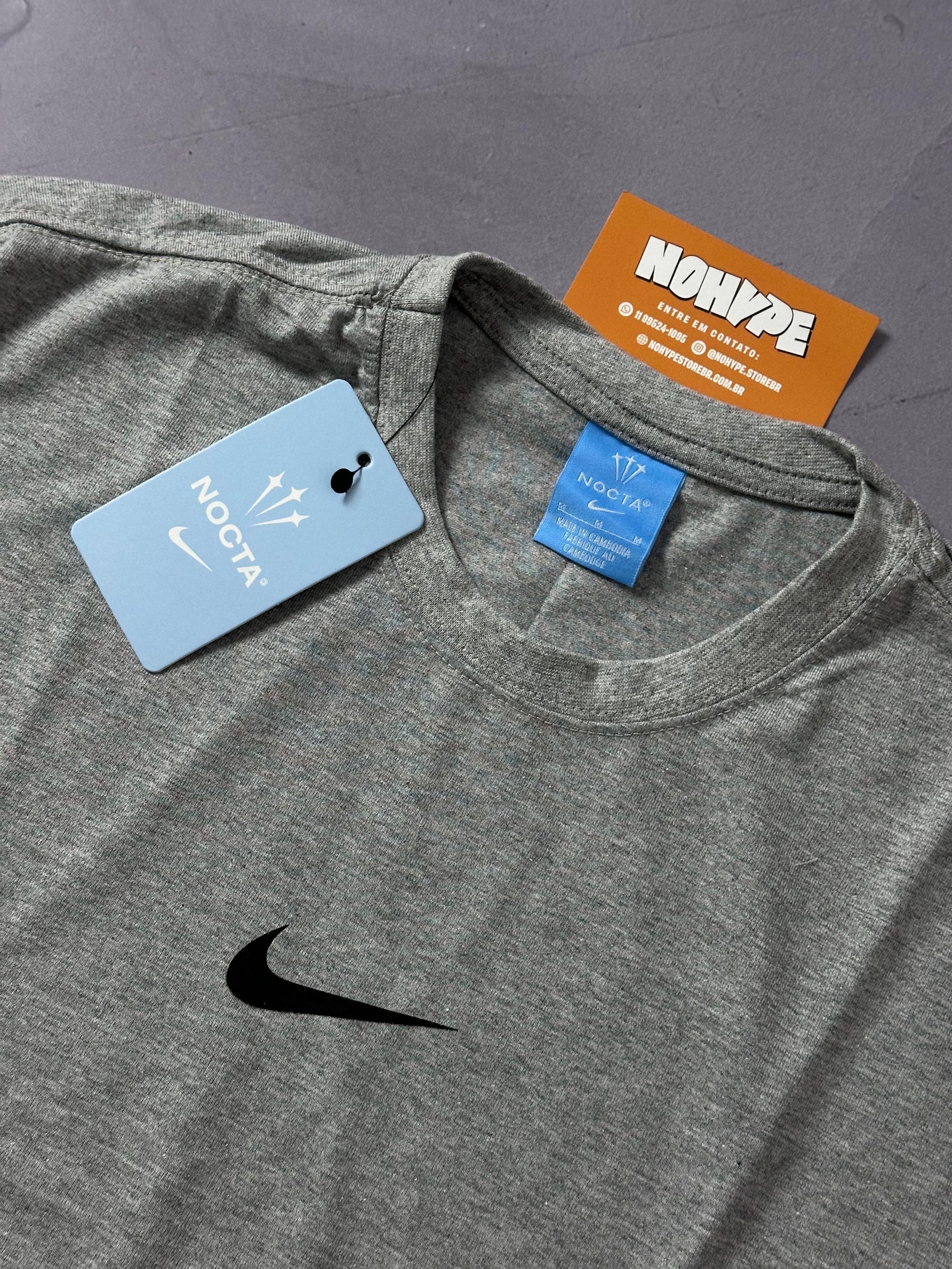 Camiseta Nike x Nocta Big Body CS - Cinza