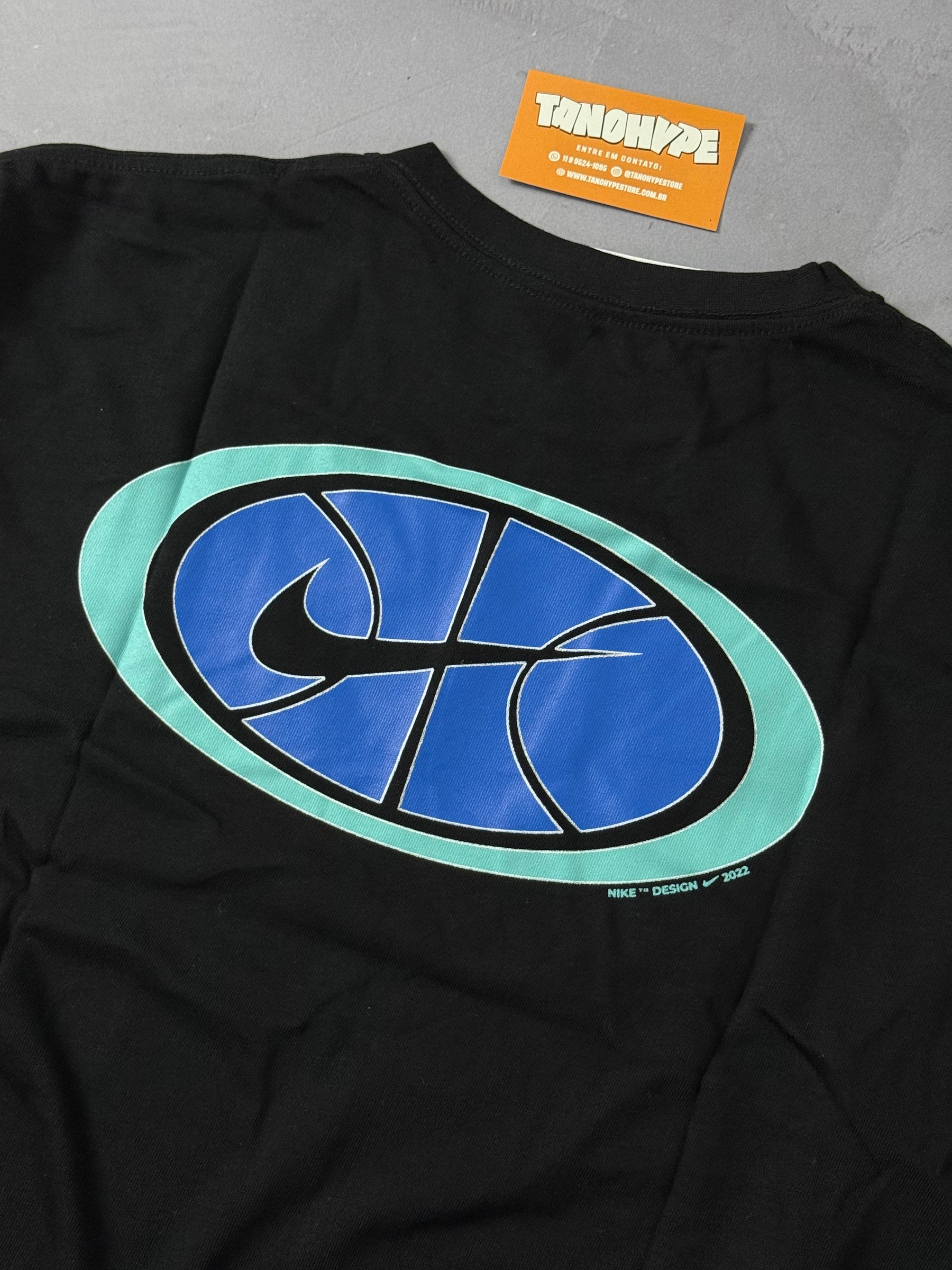 Camiseta Oversized Nike Argon - Preto