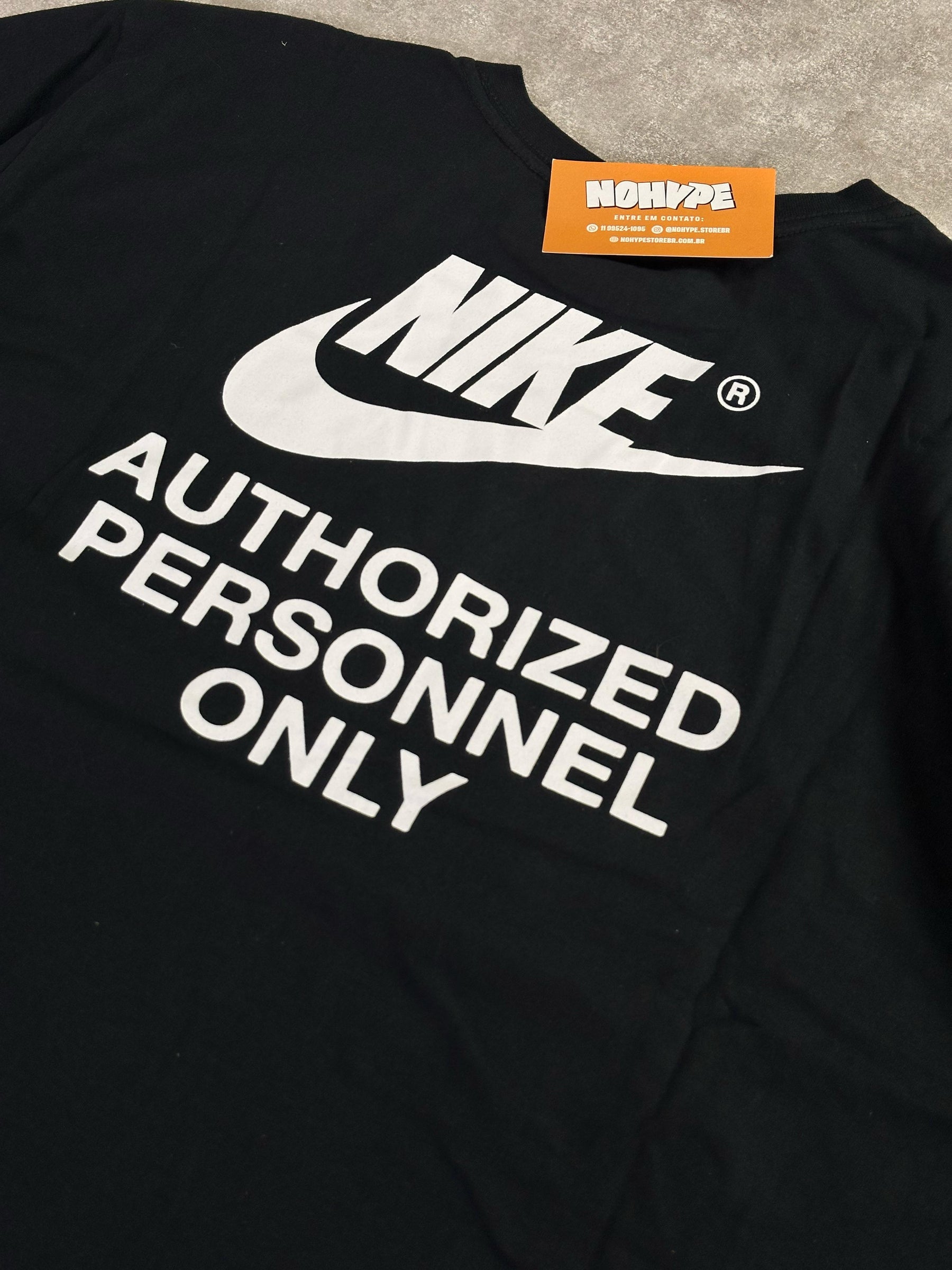 Camiseta Nike Authorized - Preto