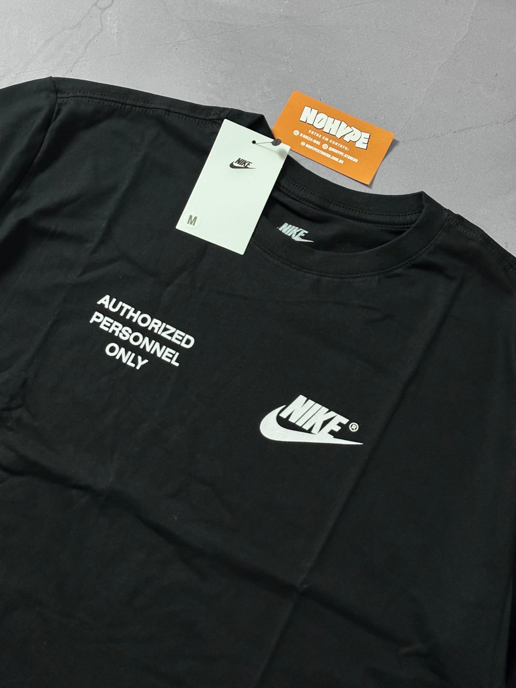 Camiseta Nike Authorized 2.0 - Preto