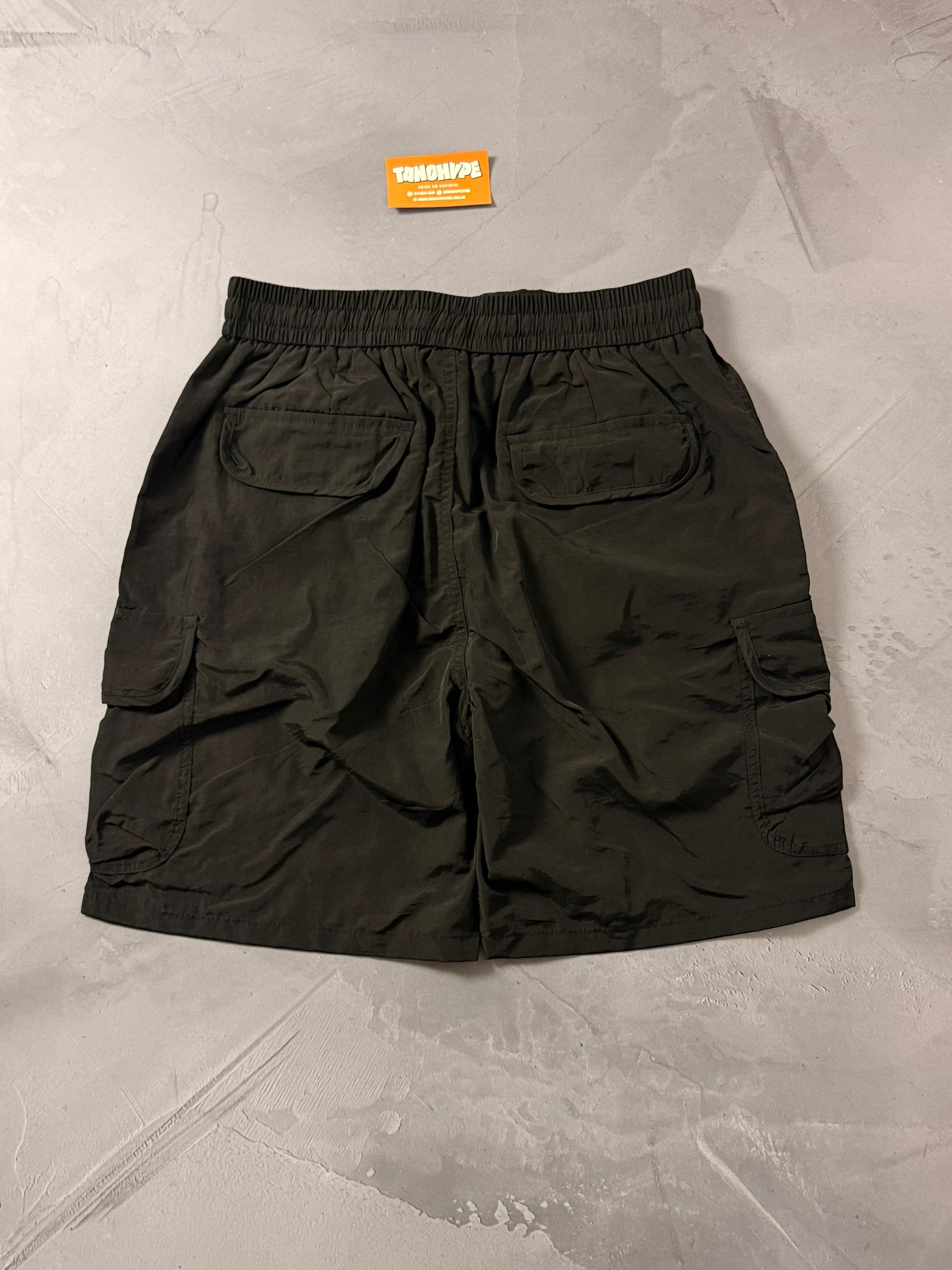 Shorts Tactel Cargo Nike - All Black