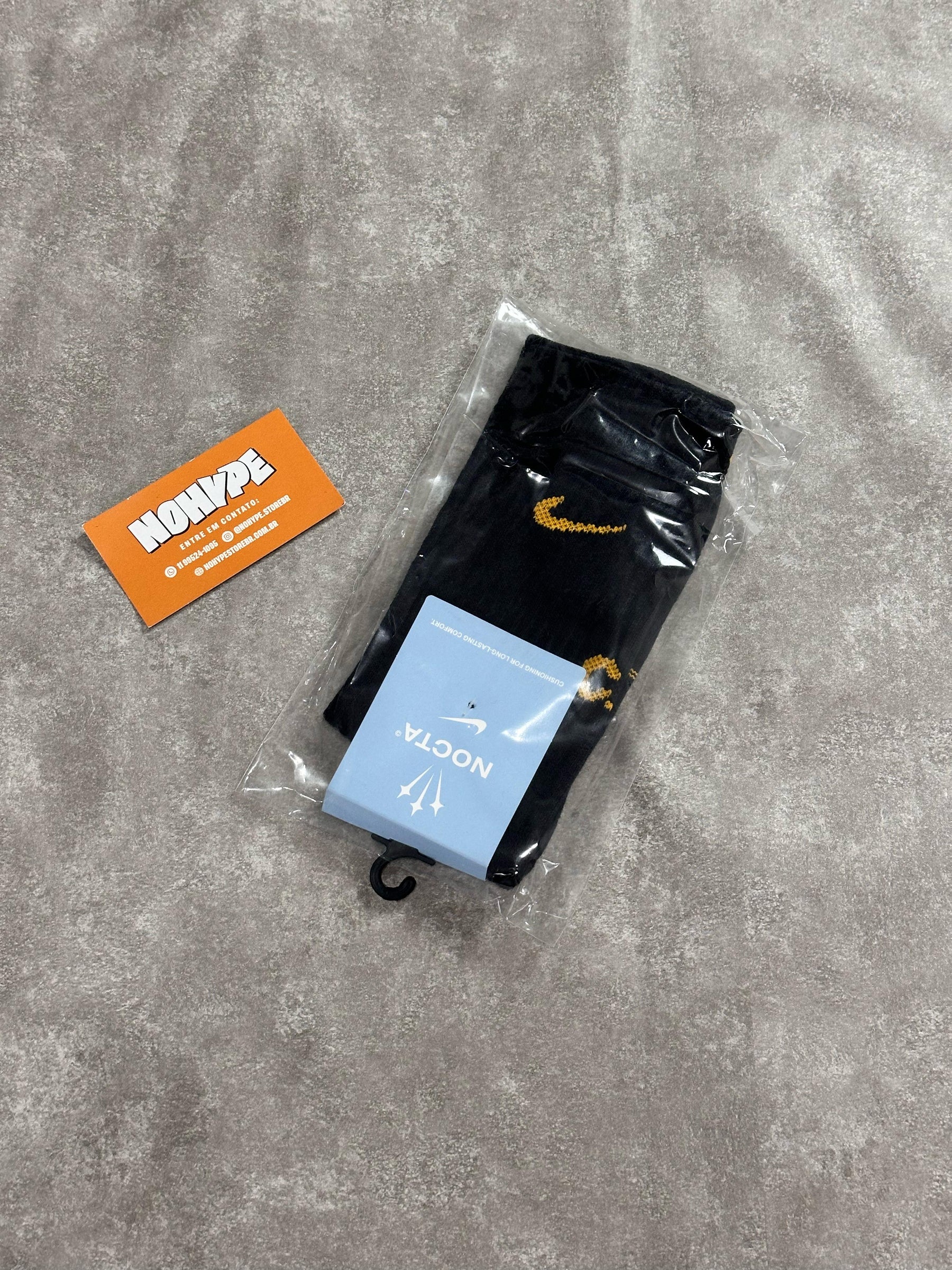 Meia Cano Alto Nike x Nocta - Preta