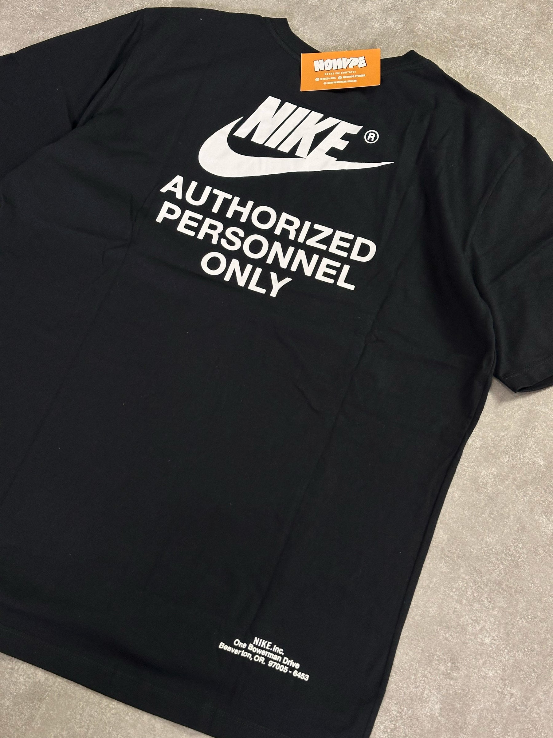 Camiseta Nike Authorized - Preto