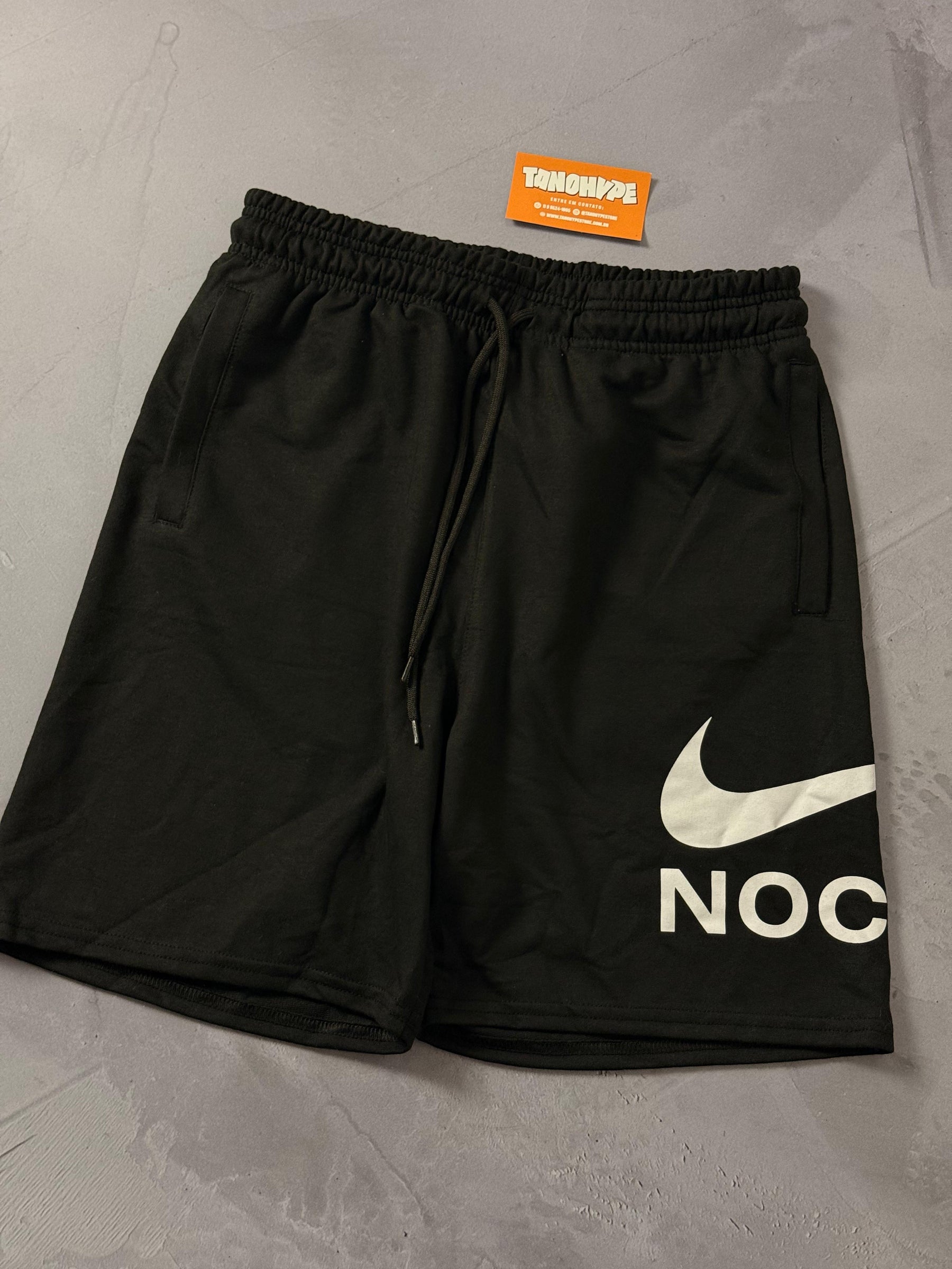 Shorts Moletom Nike x Nocta - Preto
