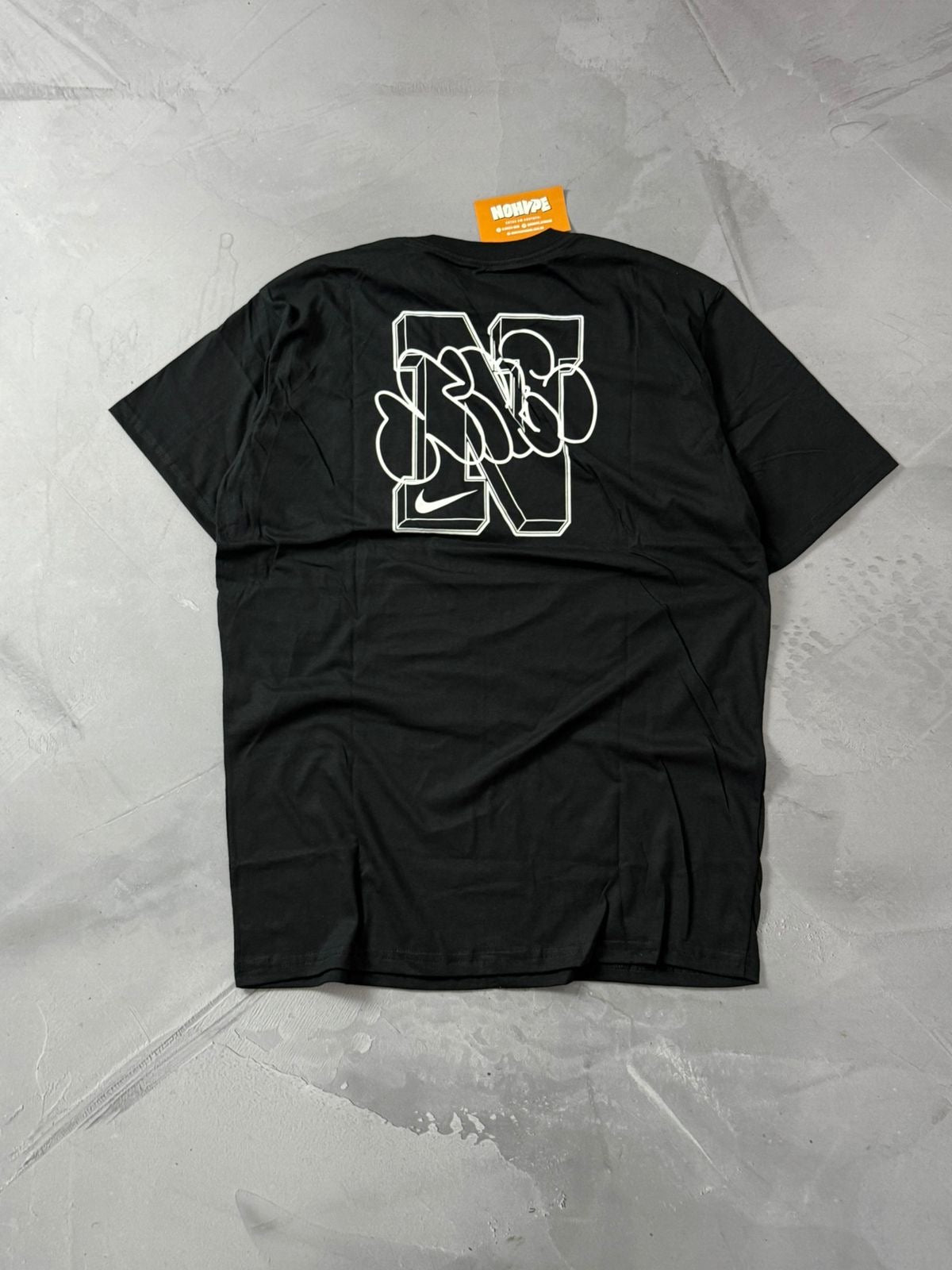Camiseta Nike Circle - Preto