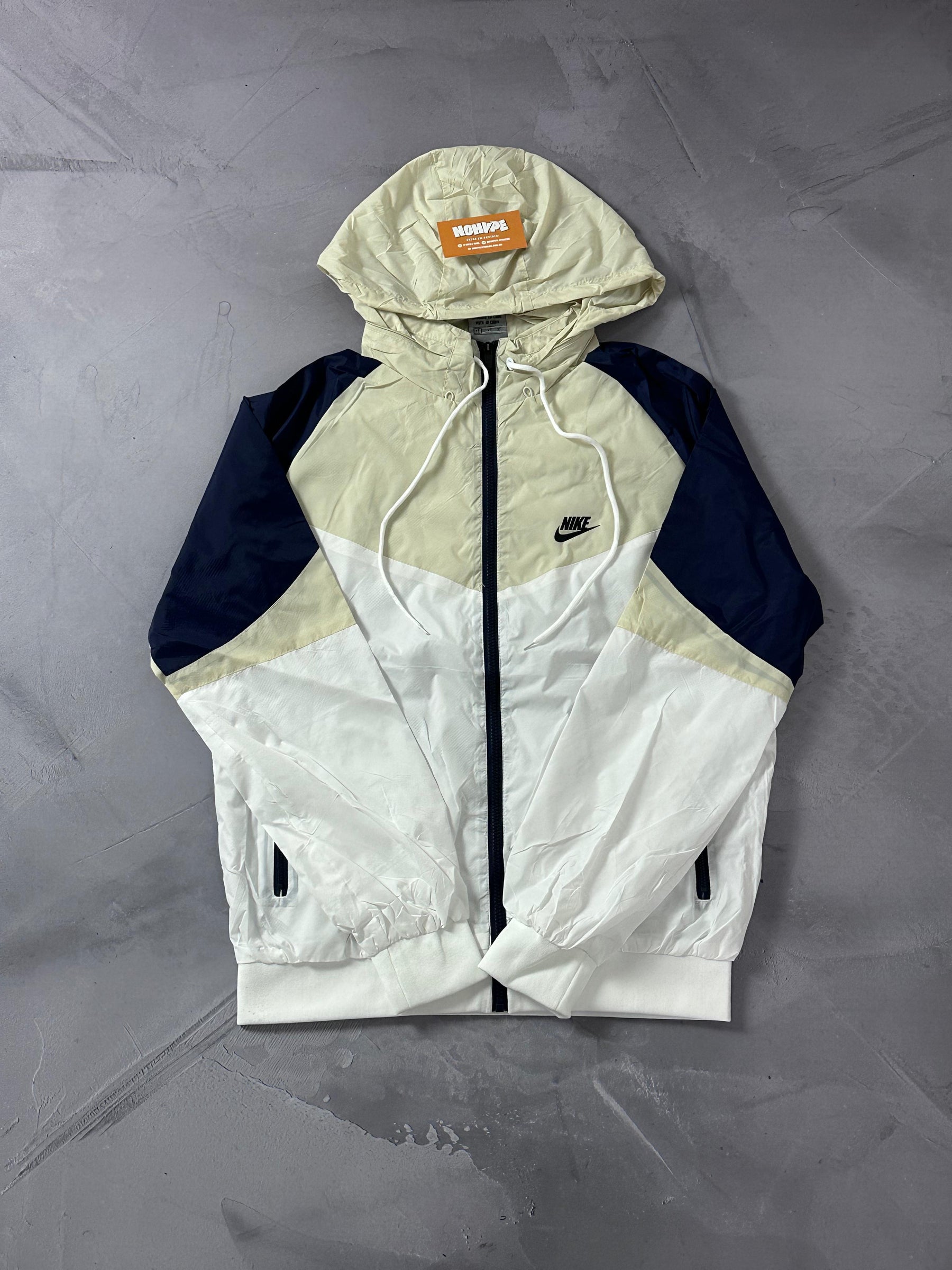 Corta Vento Nike Windrunner - Azul e Creme