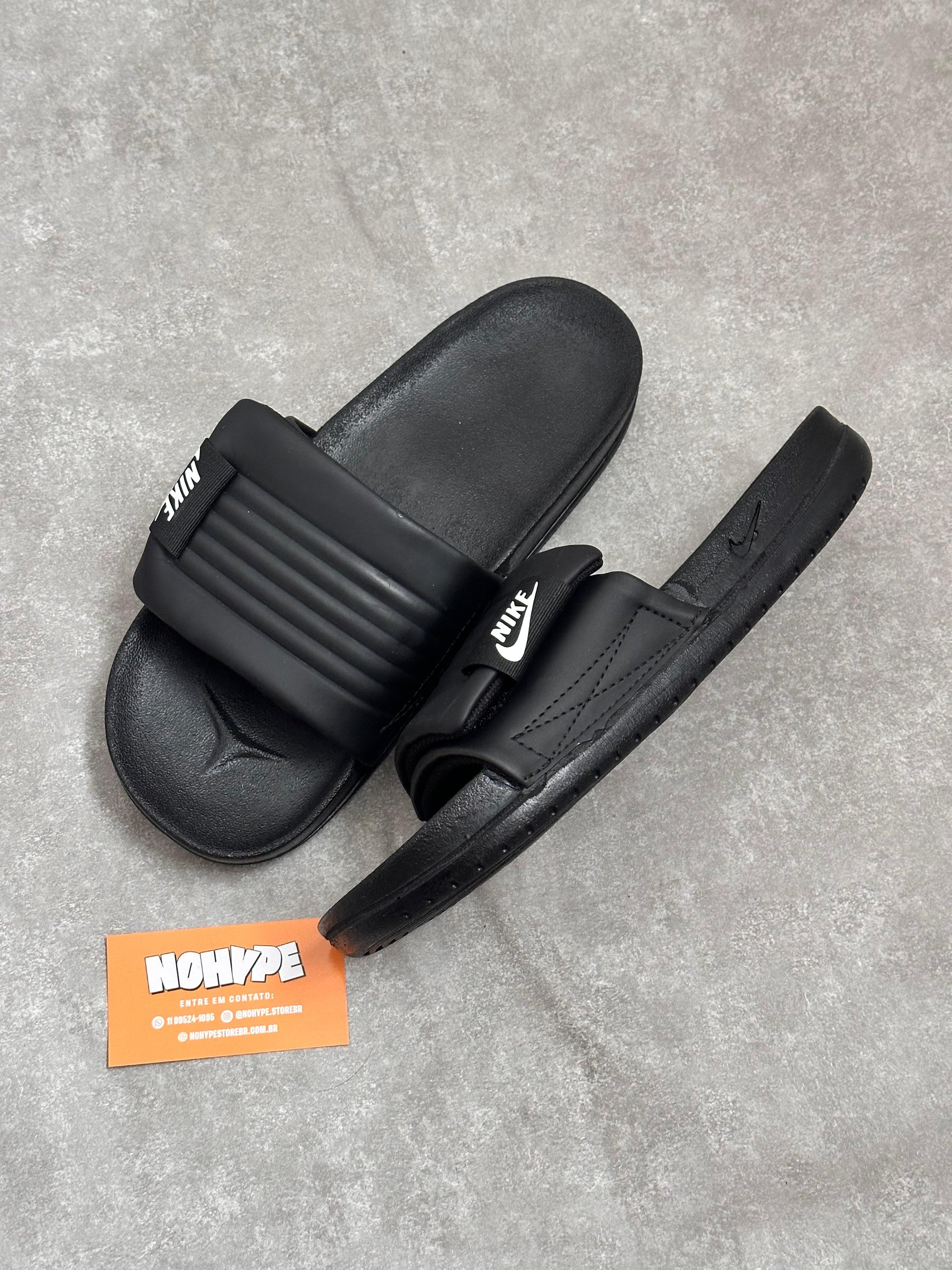 Chinelo Slide Nike Offcourt Adjust - Preto