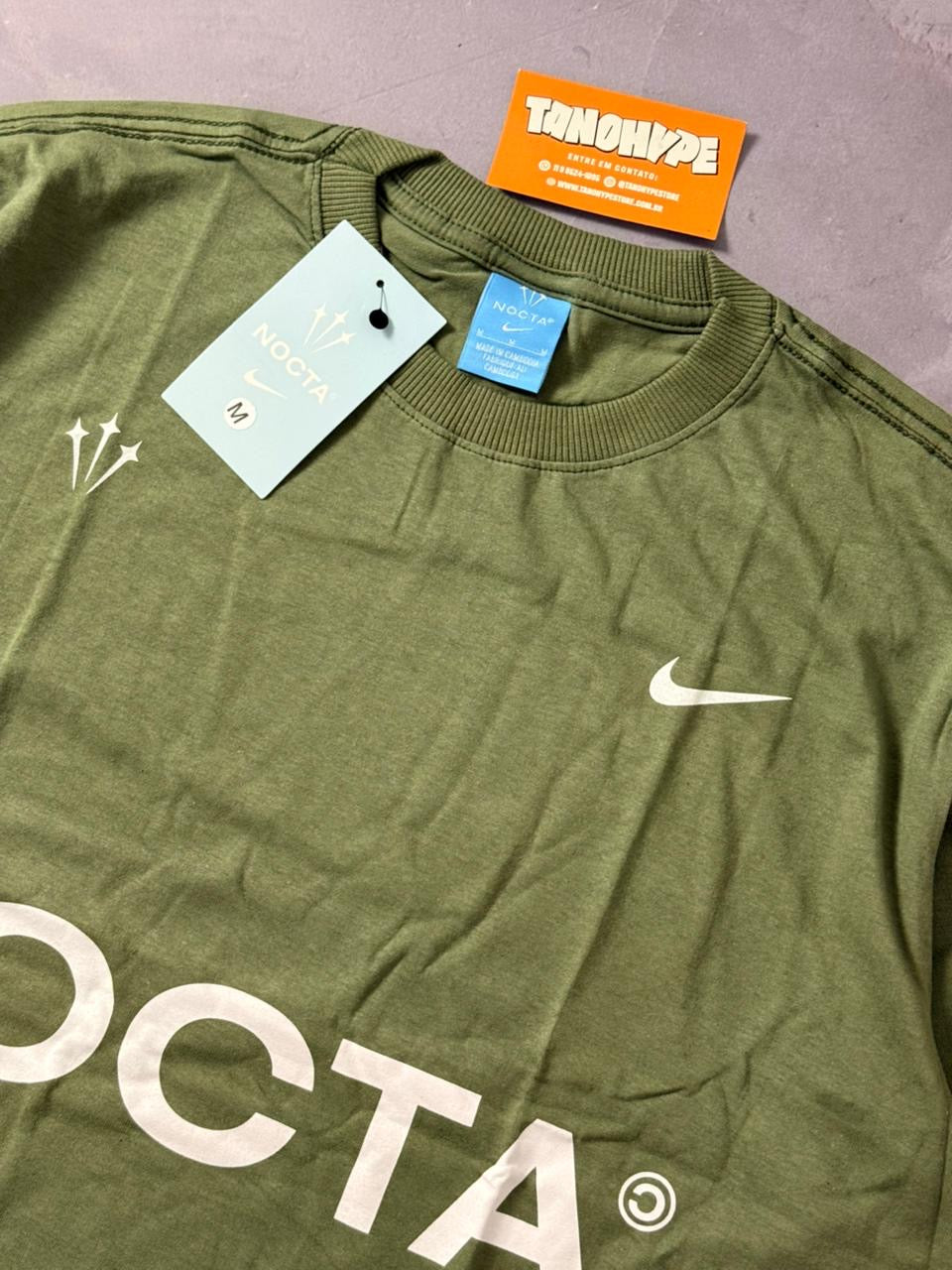 Camiseta Nike x Nocta Always - Verde