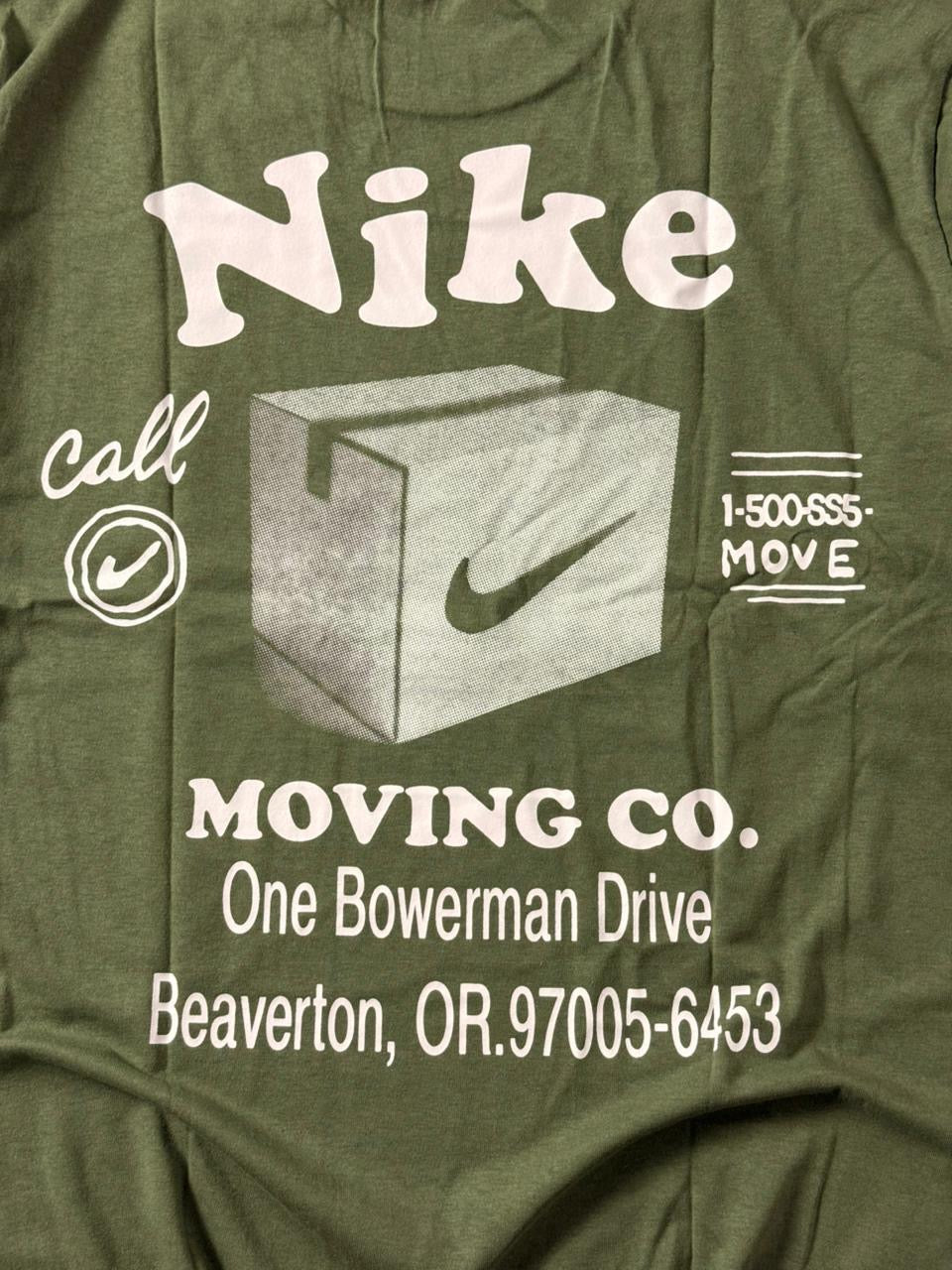 Camiseta Nike Moving - Verde