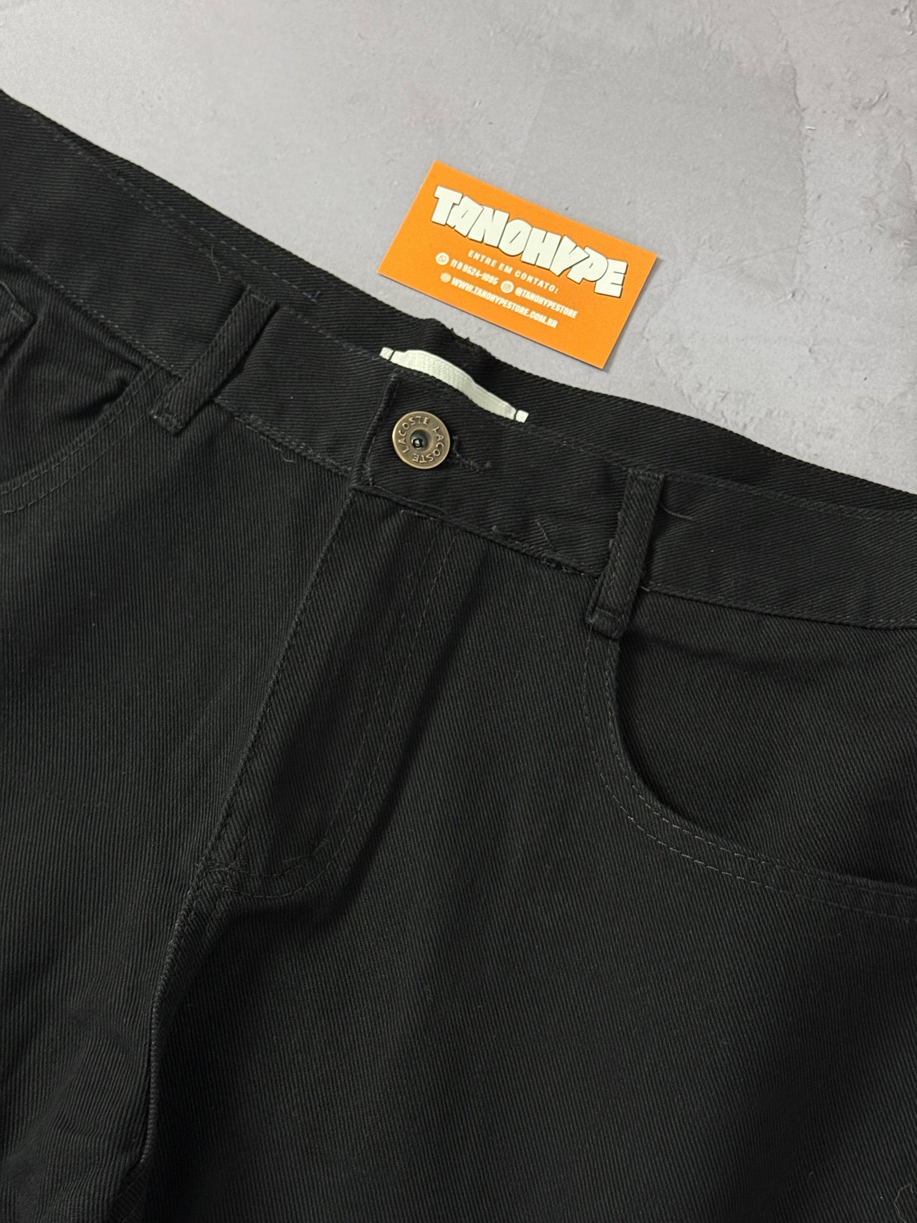 Calça Jeans Baggy - Preta