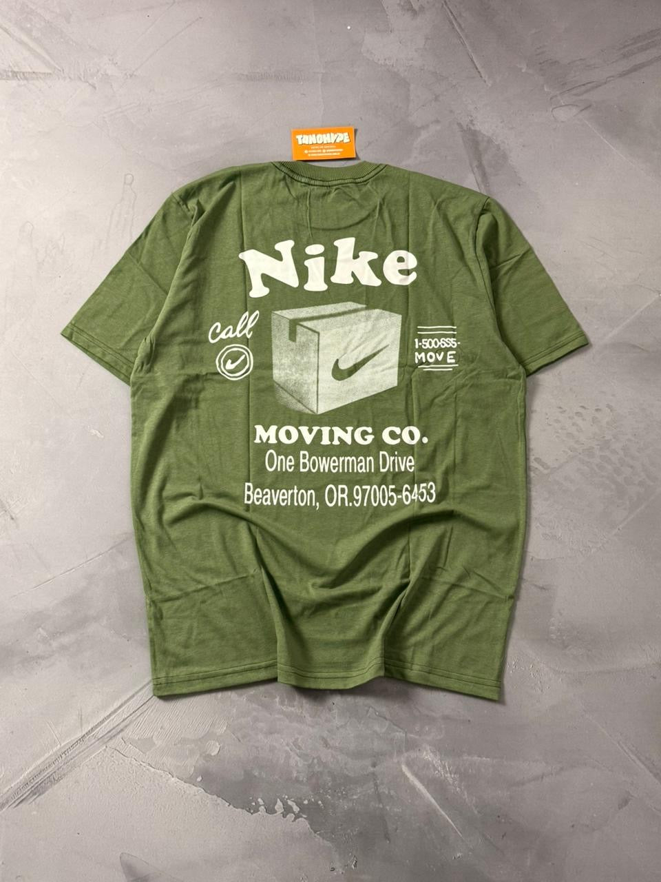 Camiseta Nike Moving - Verde