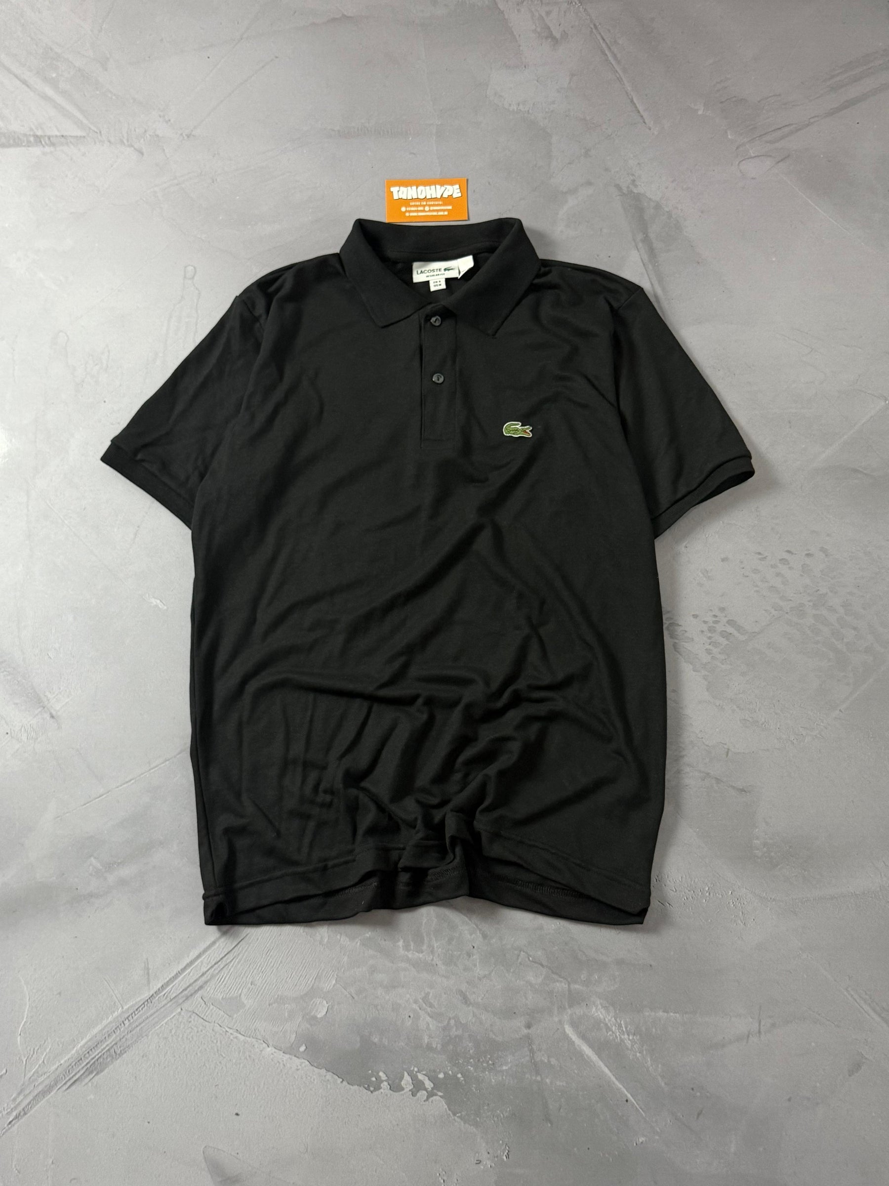 Polo Lacoste - Preta