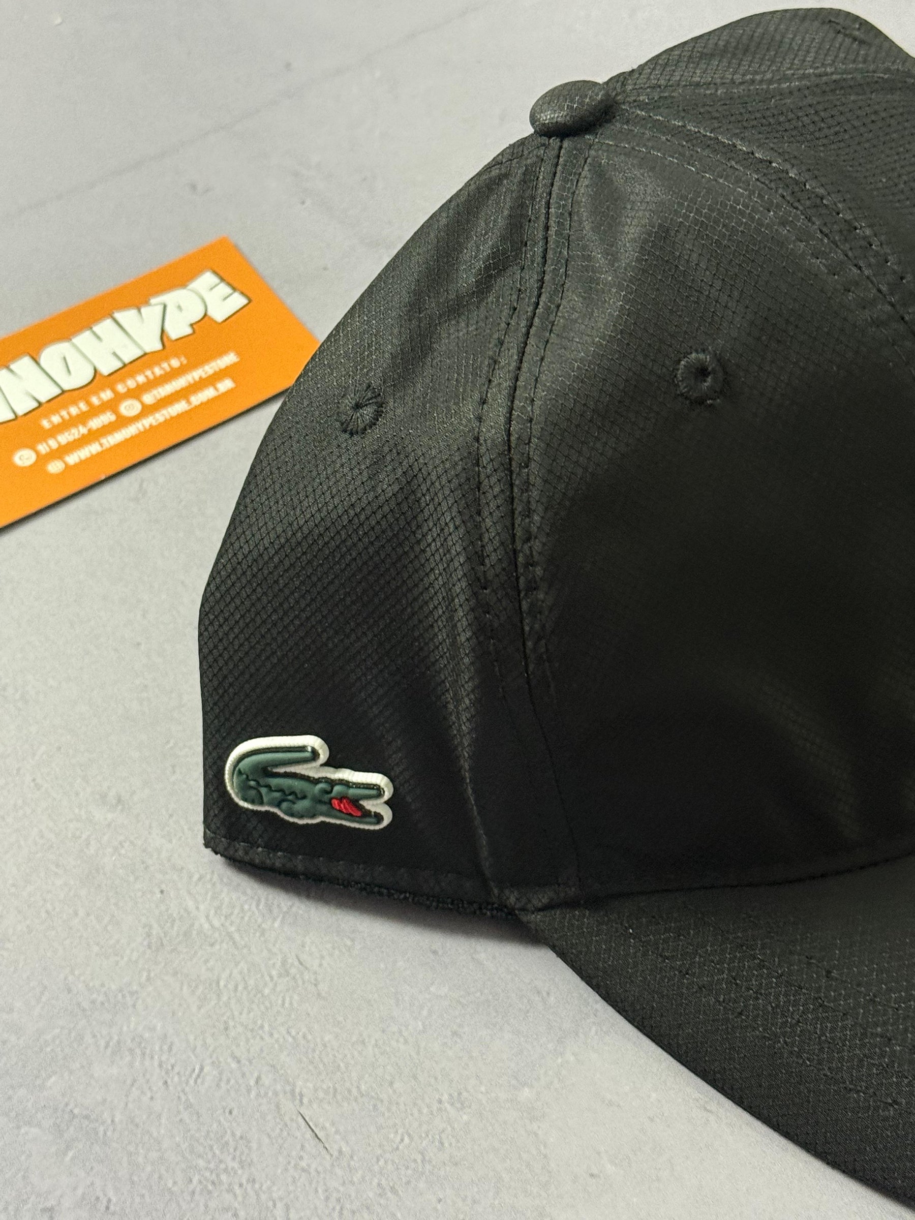 Boné Lacoste Sport - Preto